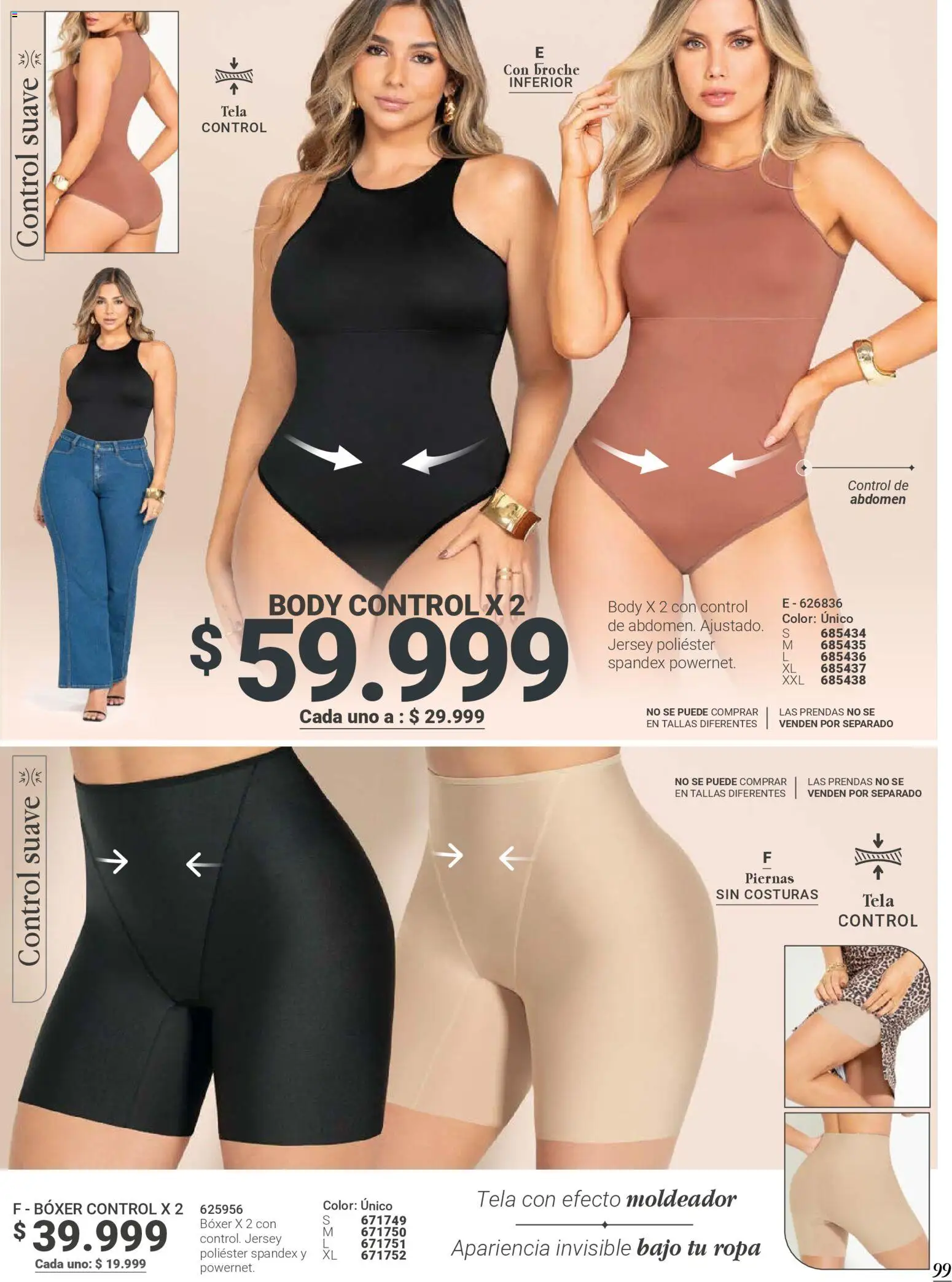 Carmel revista - valida desde el 29.10.2025 | Página: 99 | Productos: Body, Ropa