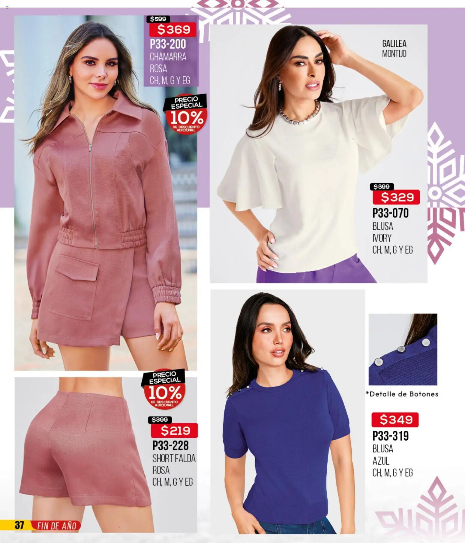 Nuevas ofertas de Cklass válidas en toda la República Mexicana desde el 02.01.2026. ¡Encuentra las mejores ofertas en Cklass catálogo Rebajas Inicio de Año Calzado! | Página: 339 | Productos: Blusa, Chamarra, Falda, Short