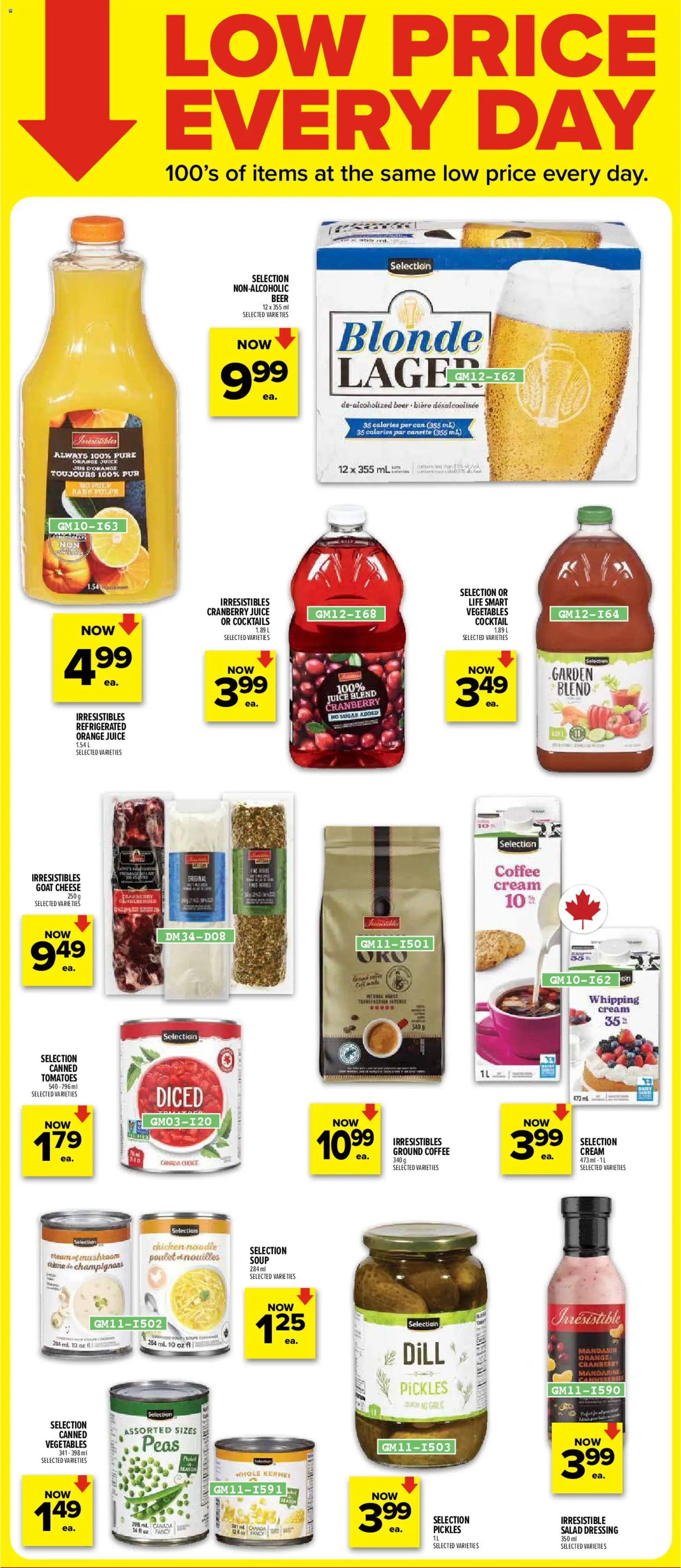 Metro flyer valid from 11.12.2025 | Page: 5 | Products: Cream, Juice, Beer, Tomatoes
