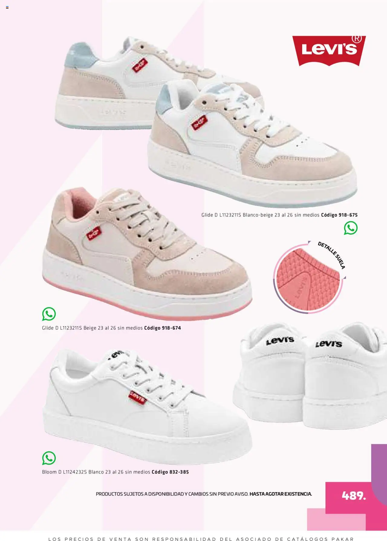 Nuevas ofertas de SC Pakar válidas en toda la República Mexicana desde el 29.08.2025. ¡Encuentra las mejores ofertas en SC Pakar - Catálogo Otoño Women! | Página: 489