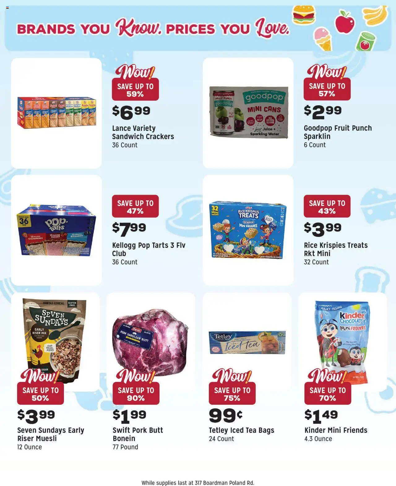 Grocery Outlet Weekly - OH - valid from 06.08.2025 | Page: 4 | Products: Chocolate, Juice, Rice, Tea