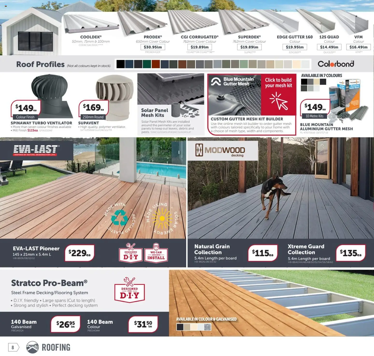 Stratco catalogue - valid from 23.01.2026 | Page: 8 | Products: Kits, Decking