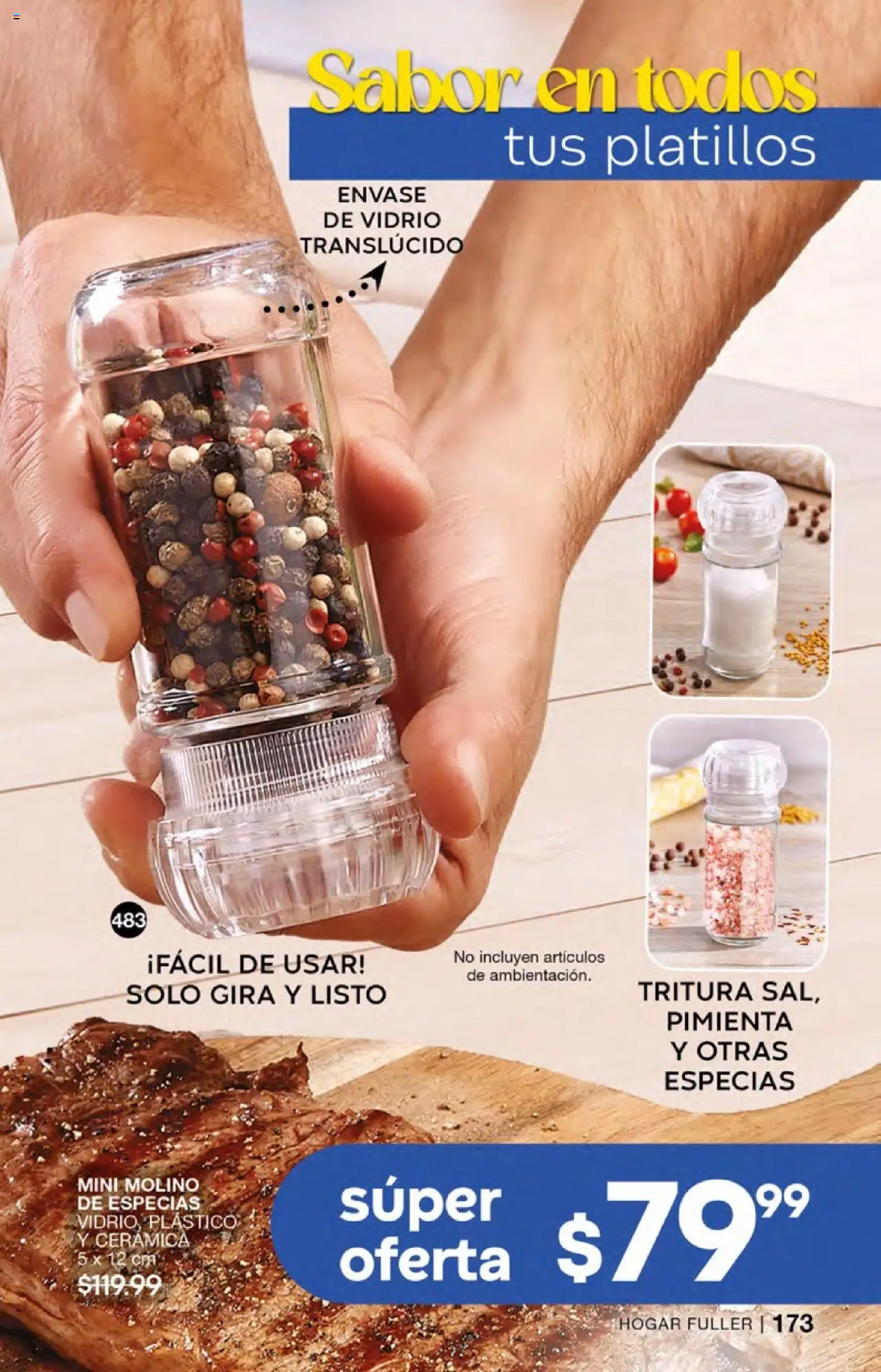 Nuevas ofertas de Fuller válidas en toda la República Mexicana desde el 01.10.2025. ¡Encuentra las mejores ofertas en Fuller - Campaña 13 2025! | Página: 173 | Productos: Pimienta