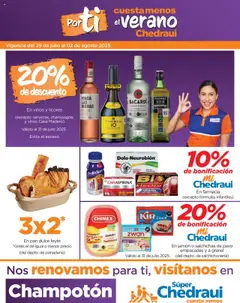 Vista previa de Chedraui - Folleto Apertura Súper Chedraui Champotón, nuevo folleto de la tienda, válido en México a partir del 29.07.2025
