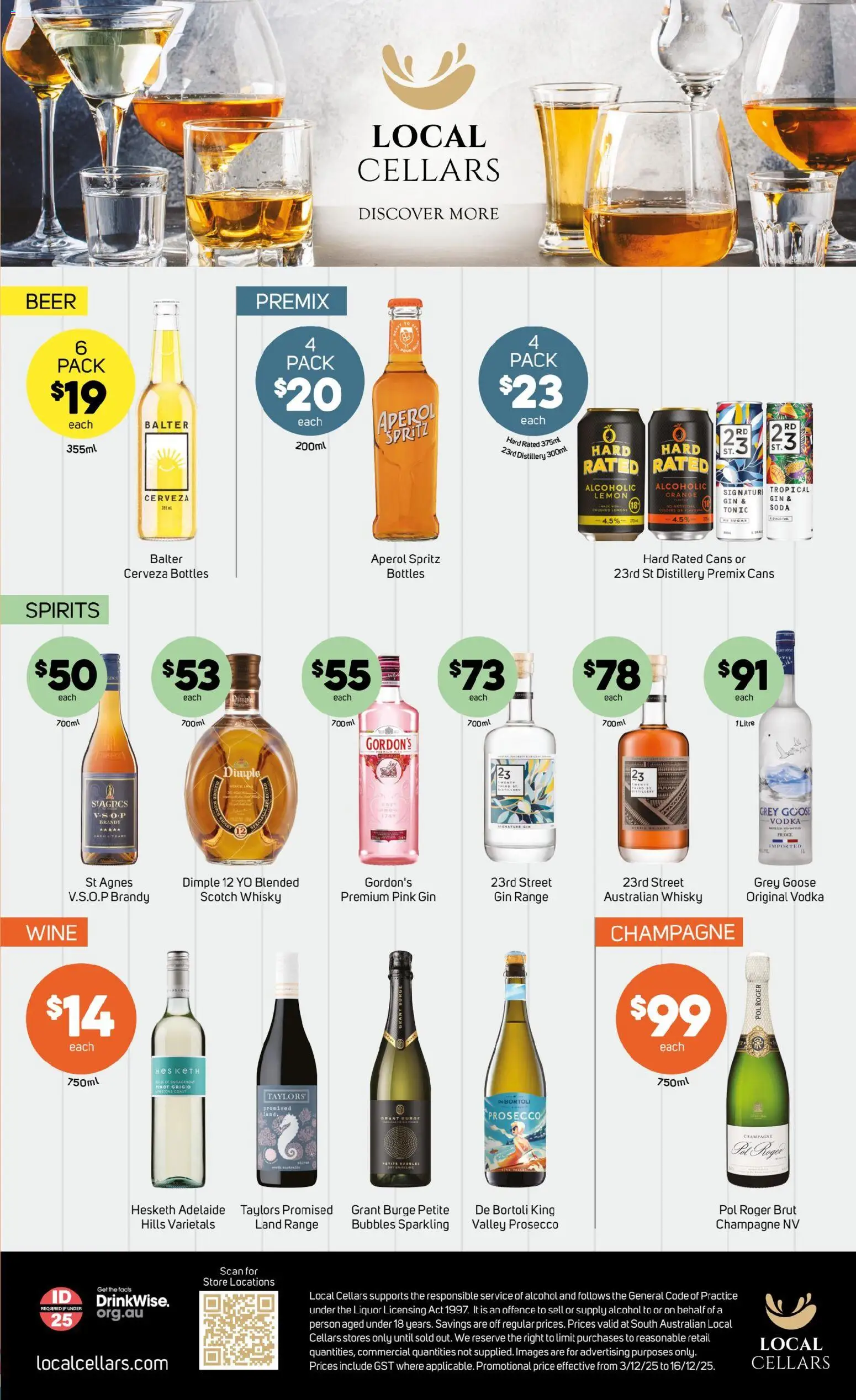 Foodland catalogue - valid from 03.12.2025 | Page: 37 | Products: Wine, Beer, Gin, Scotch