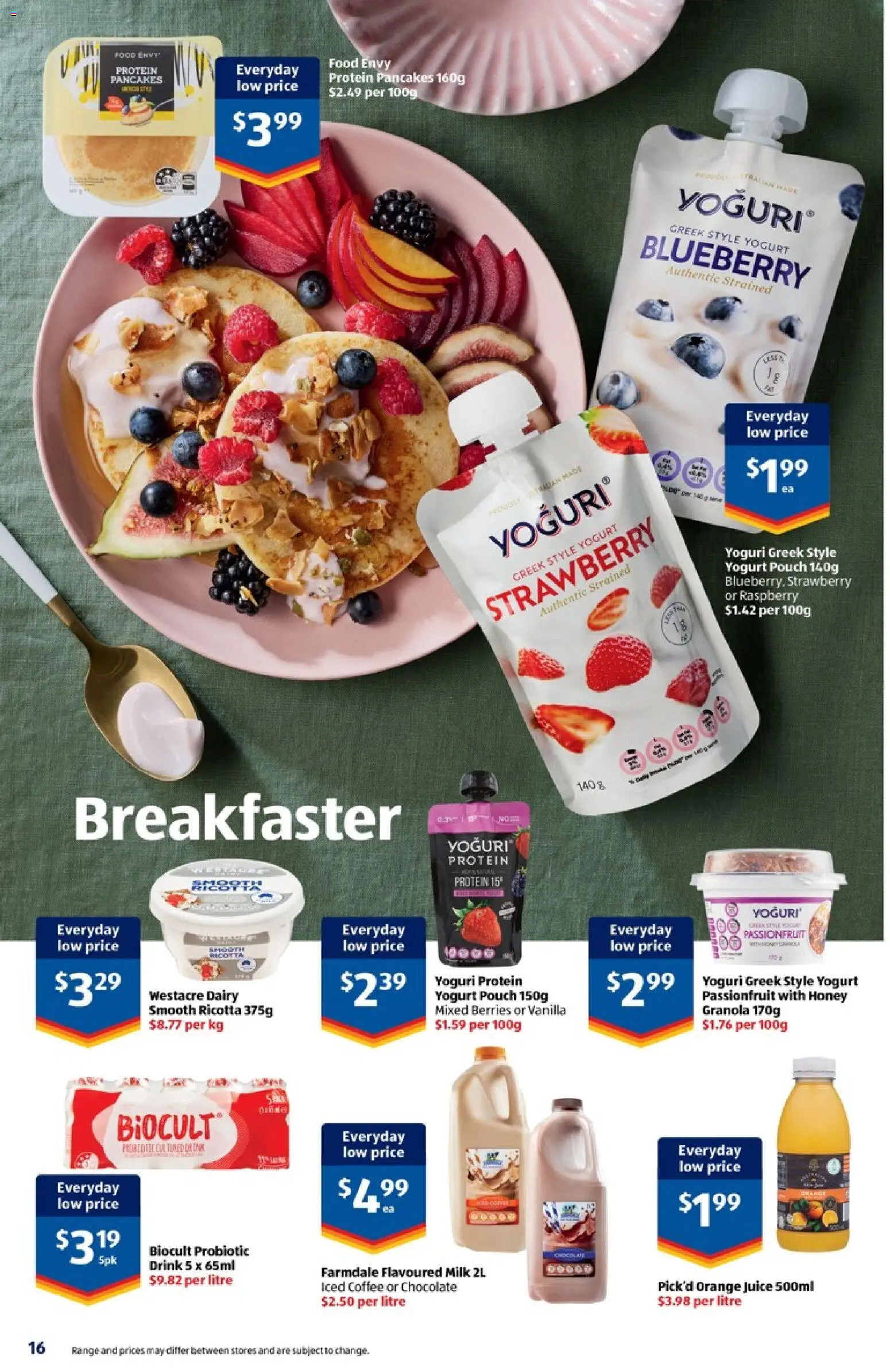 Aldi catalogue - valid from 06.05.2026 | Page: 16 | Products: Milk, Dairy, Juice, Passionfruit