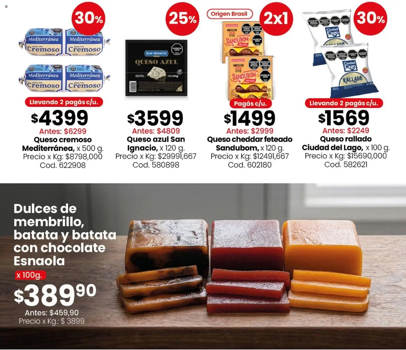 Coto - Ofertas │ válido desde el 06.04.2026 | Página: 9 | Productos: Batata, Queso, Chocolate