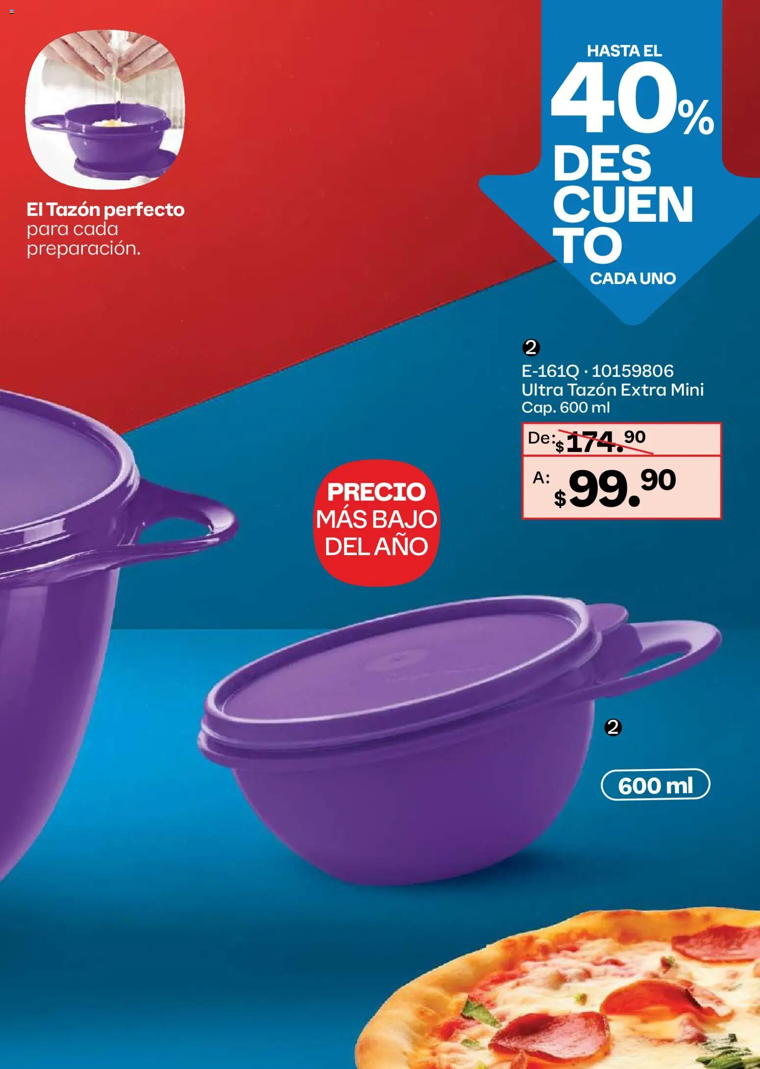 Nuevas ofertas de Tupperware válidas en toda la República Mexicana desde el 26.01.2026. ¡Encuentra las mejores ofertas en Tupperware catálogo! | Página: 51 | Productos: Taza, Termo