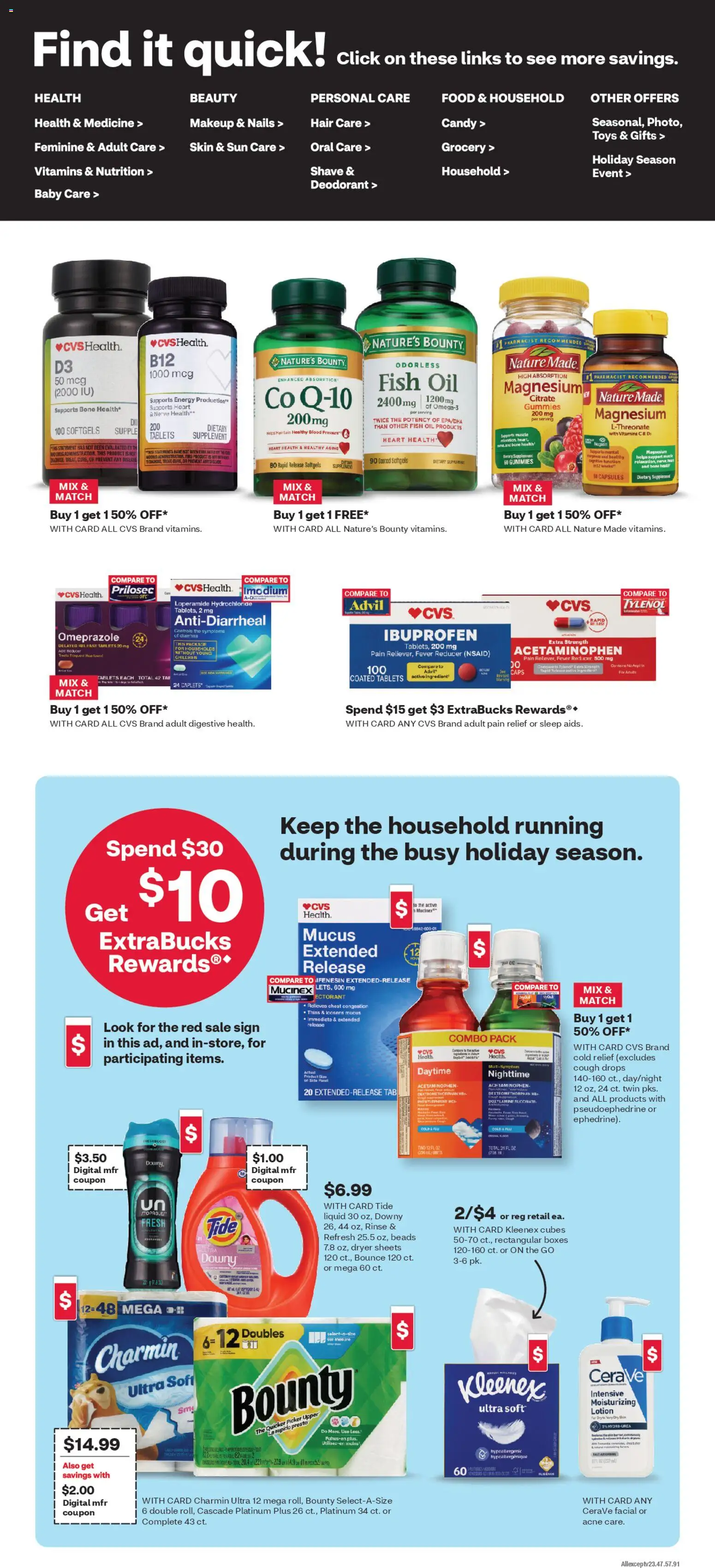 CVS Pharmacy Weekly Ad - NM - valid from 21.12.2025 | Page: 4 | Products: Fish Oil, Oil, Fish, Dryer