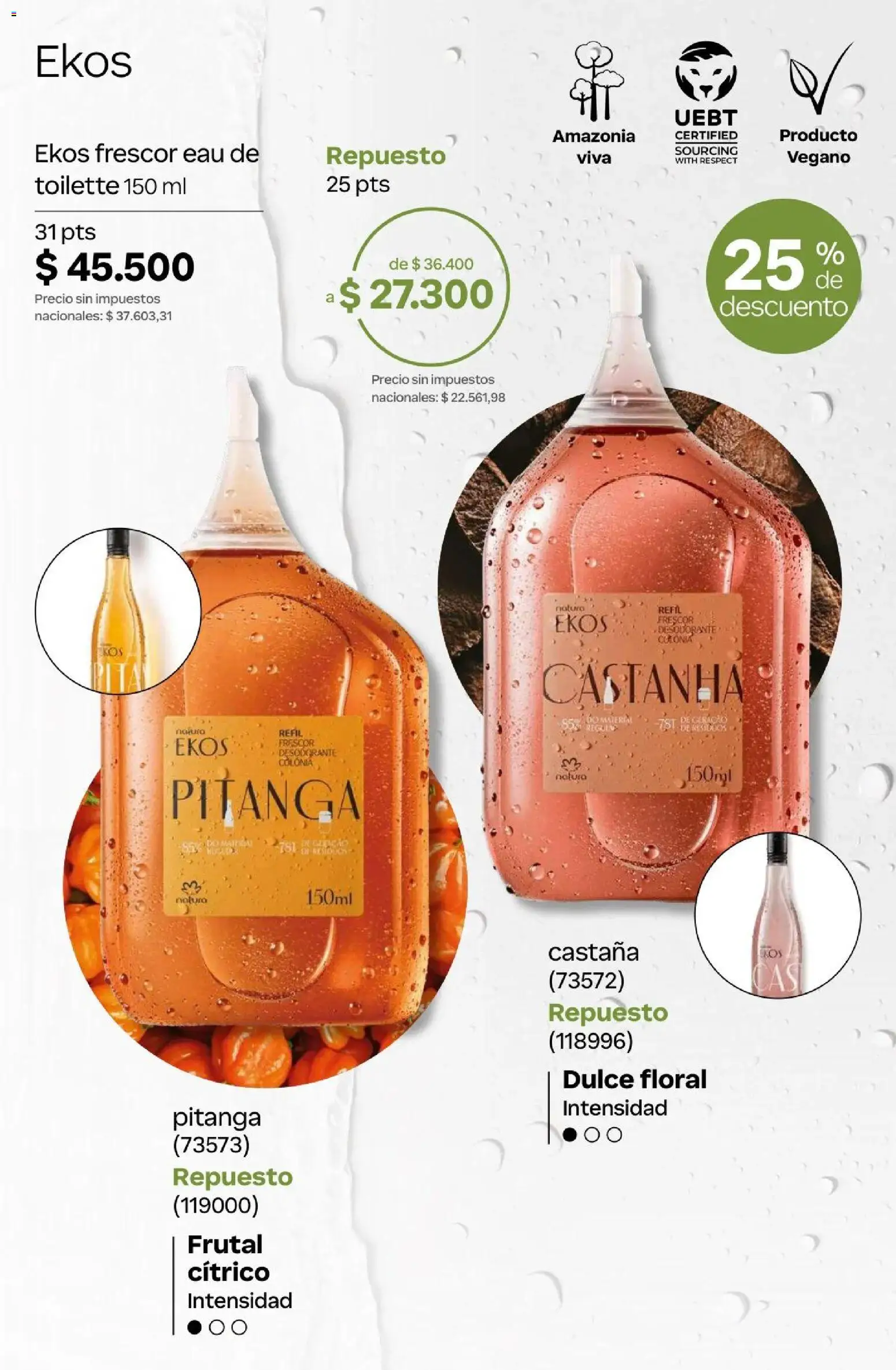 Natura Catálogo Ciclo 4/2026 │ válido desde el 01.04.2026 | Página: 104 | Productos: Desodorante
