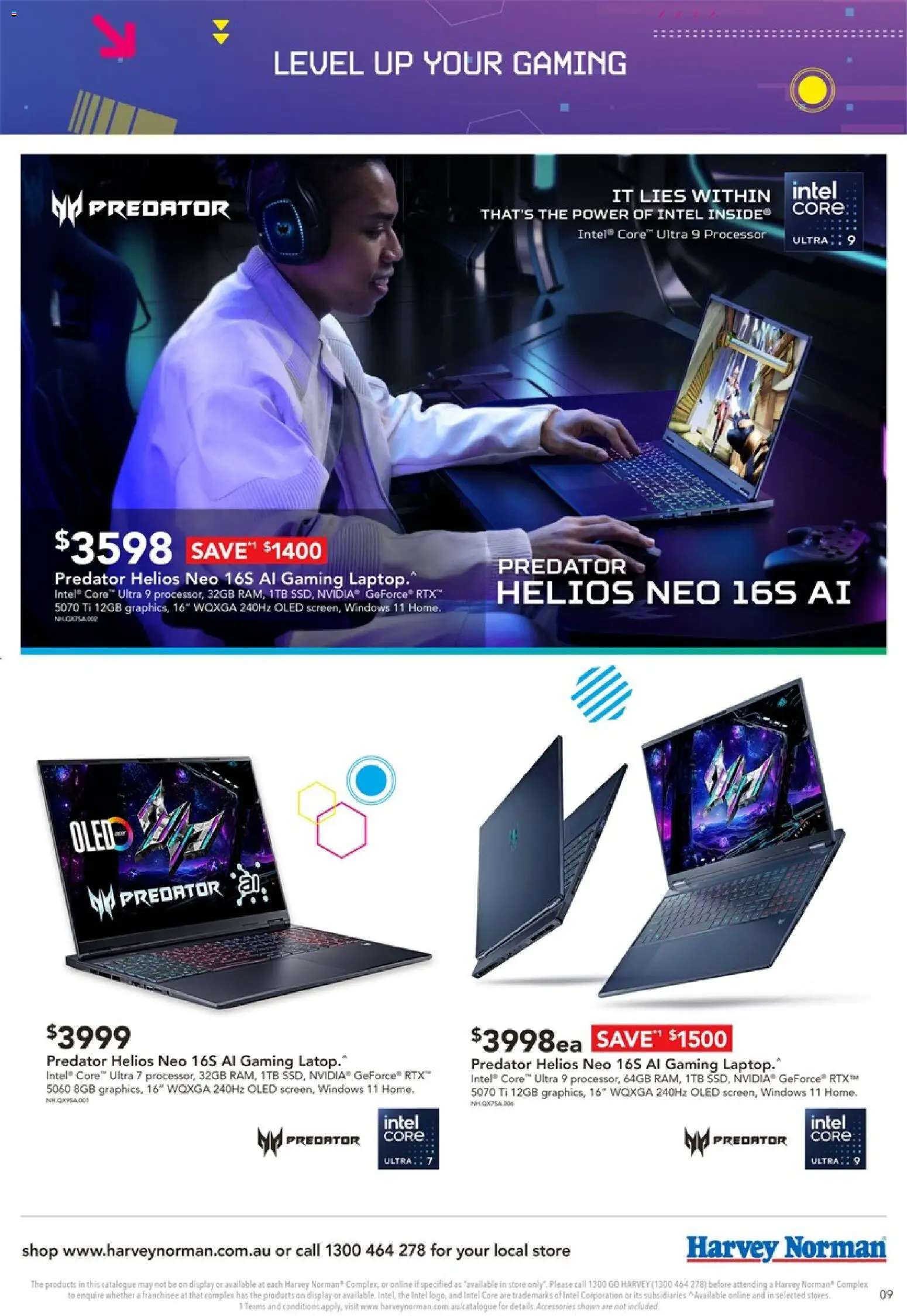 Harvey Norman catalogue - valid from 19.02.2026 | Page: 9 | Products: Accessories, Laptop