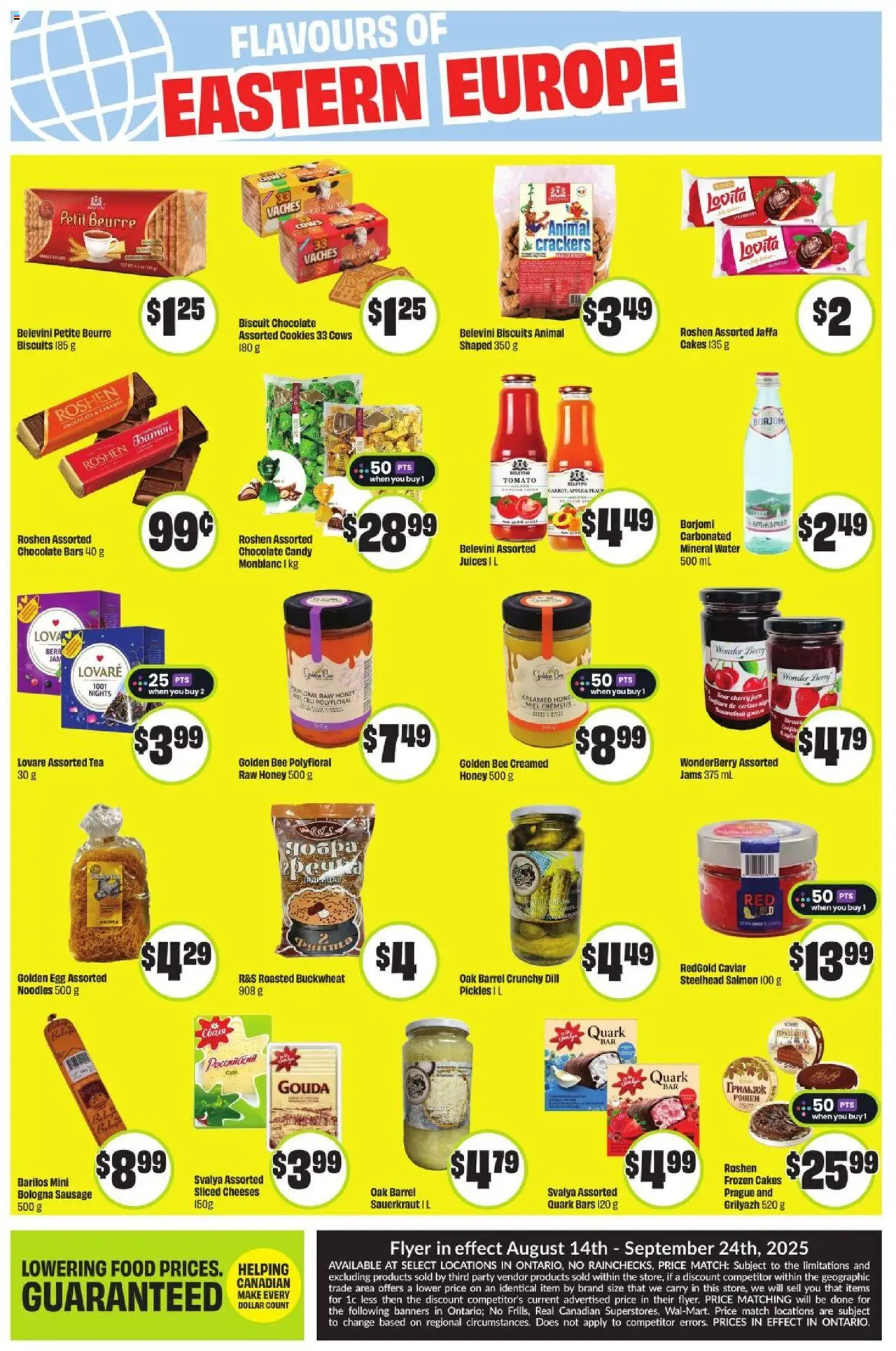 FreshCo flyer valid from 11.09.2025 | Page: 9 | Products: Tea, Noodles, Cookies, Chocolate