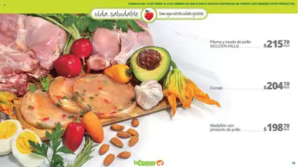 Vista previa de La Comer folleto Vida Saludable, nuevo folleto de la tienda, válido en México a partir del 16.01.2026 | Página: 18