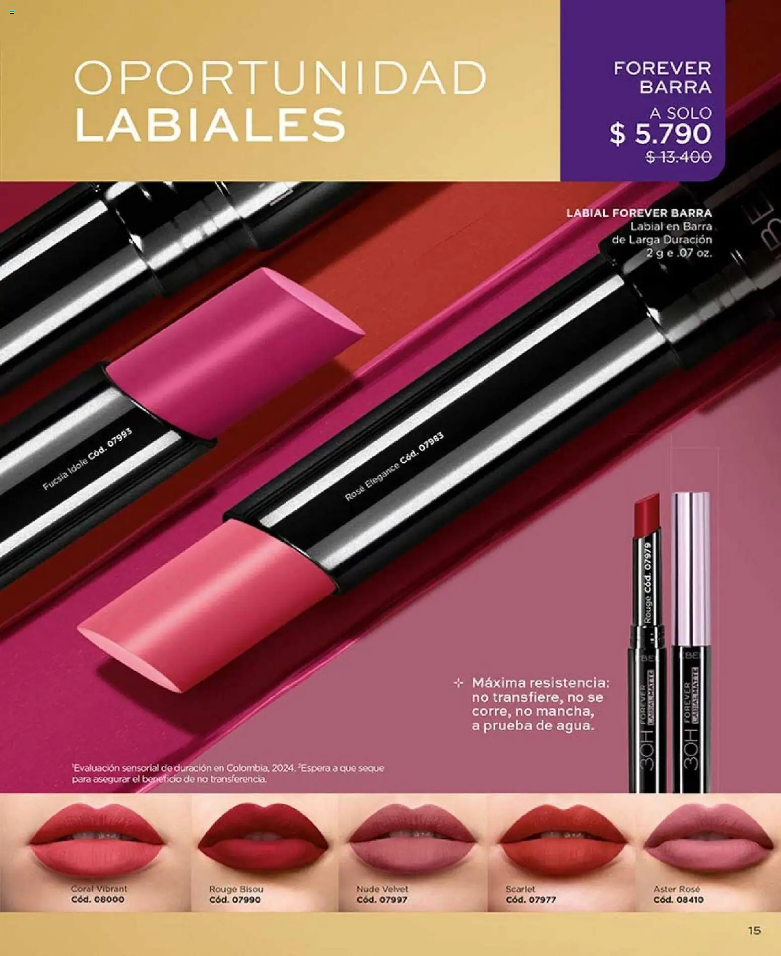 Catálogo L'Bel Campaña2x │ válido desde el 16.01.2026 | Página: 15 | Productos: Labial