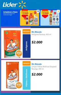 Lider ofertas  │ válido desde el 05.08.2025 | Página: 5 | Productos: Brillo, Cocina, Antigrasa, Desinfectante