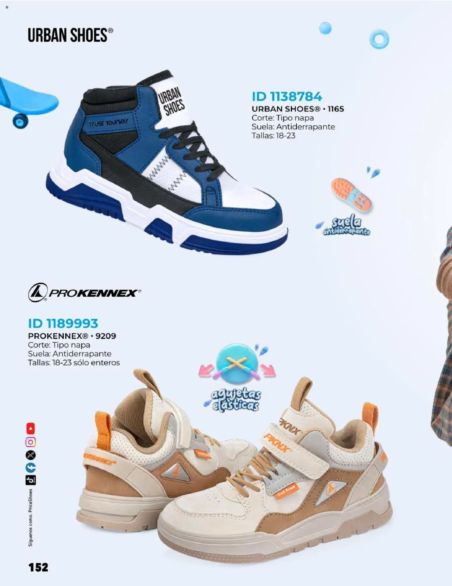 Nuevas ofertas de Price Shoes válidas en toda la República Mexicana desde el 27.10.2025. ¡Encuentra las mejores ofertas en Price Shoes catálogo Kids todo en uno! | Página: 152
