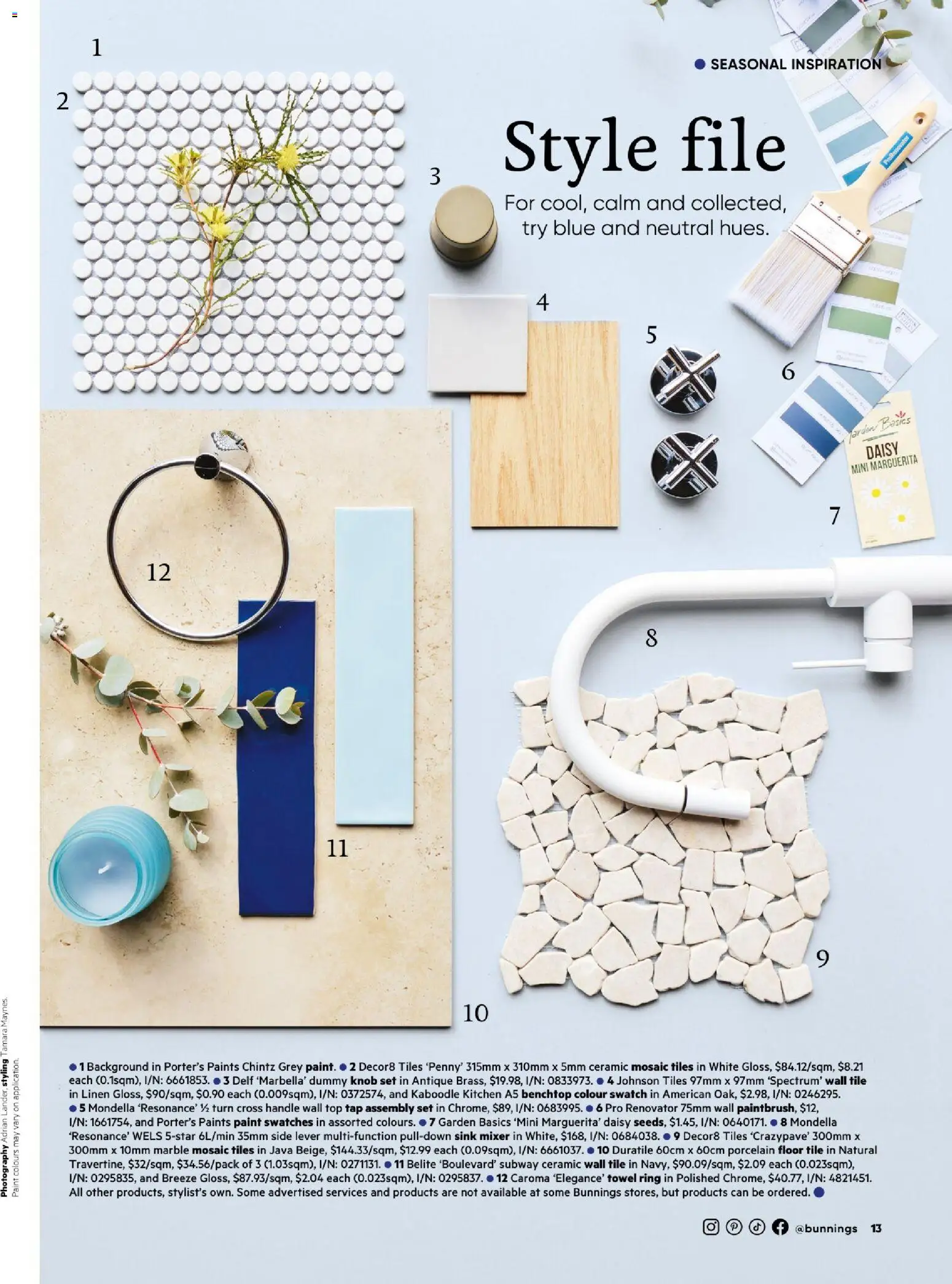 Bunnings Warehouse catalogue - valid from 01.12.2025 | Page: 13 | Products: Sink, Linen, Tap, Mixer