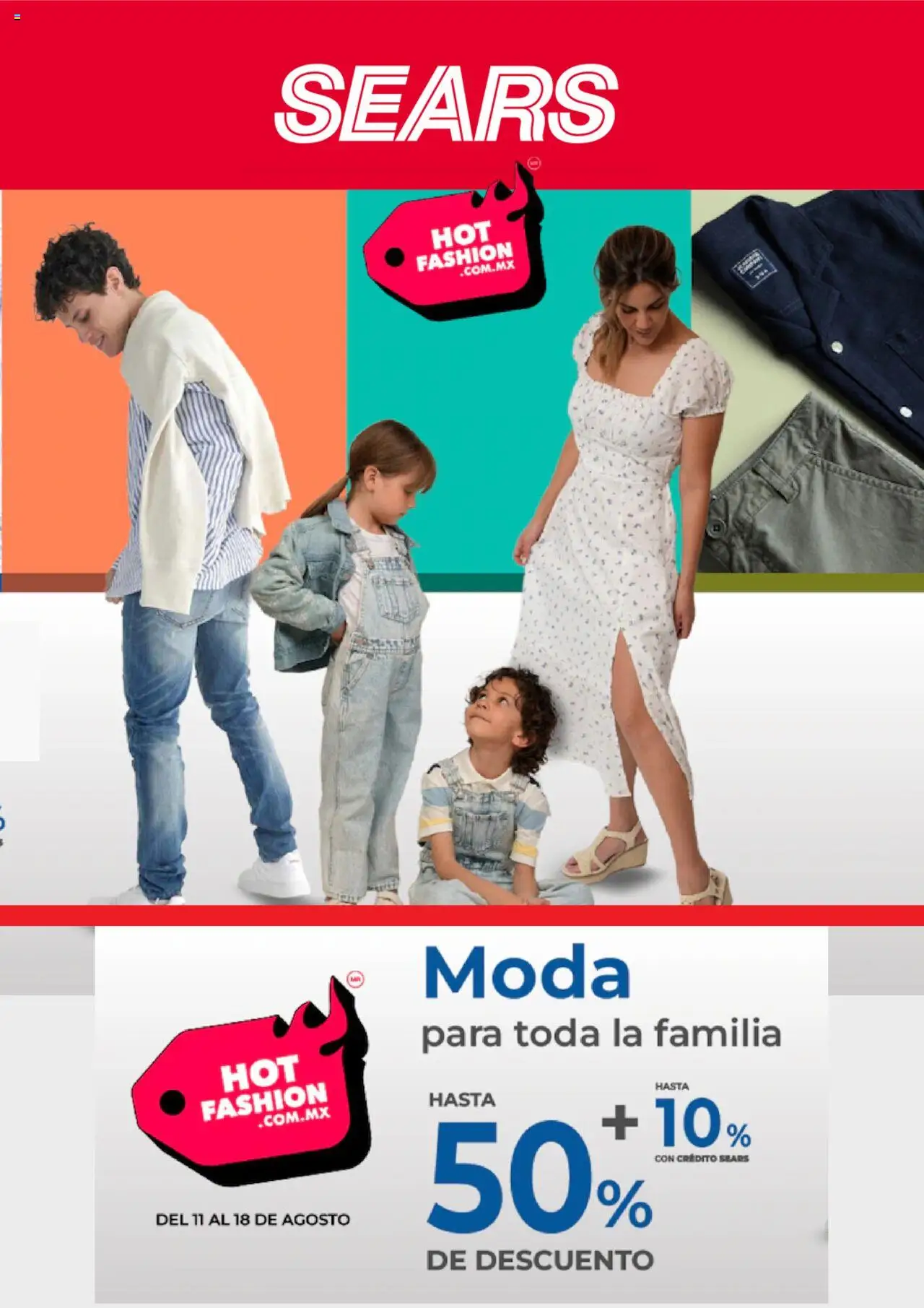 Nuevas ofertas de Sears válidas en toda la República Mexicana desde el 11.08.2025. ¡Encuentra las mejores ofertas en Sears - Hot Sale! | Página: 1