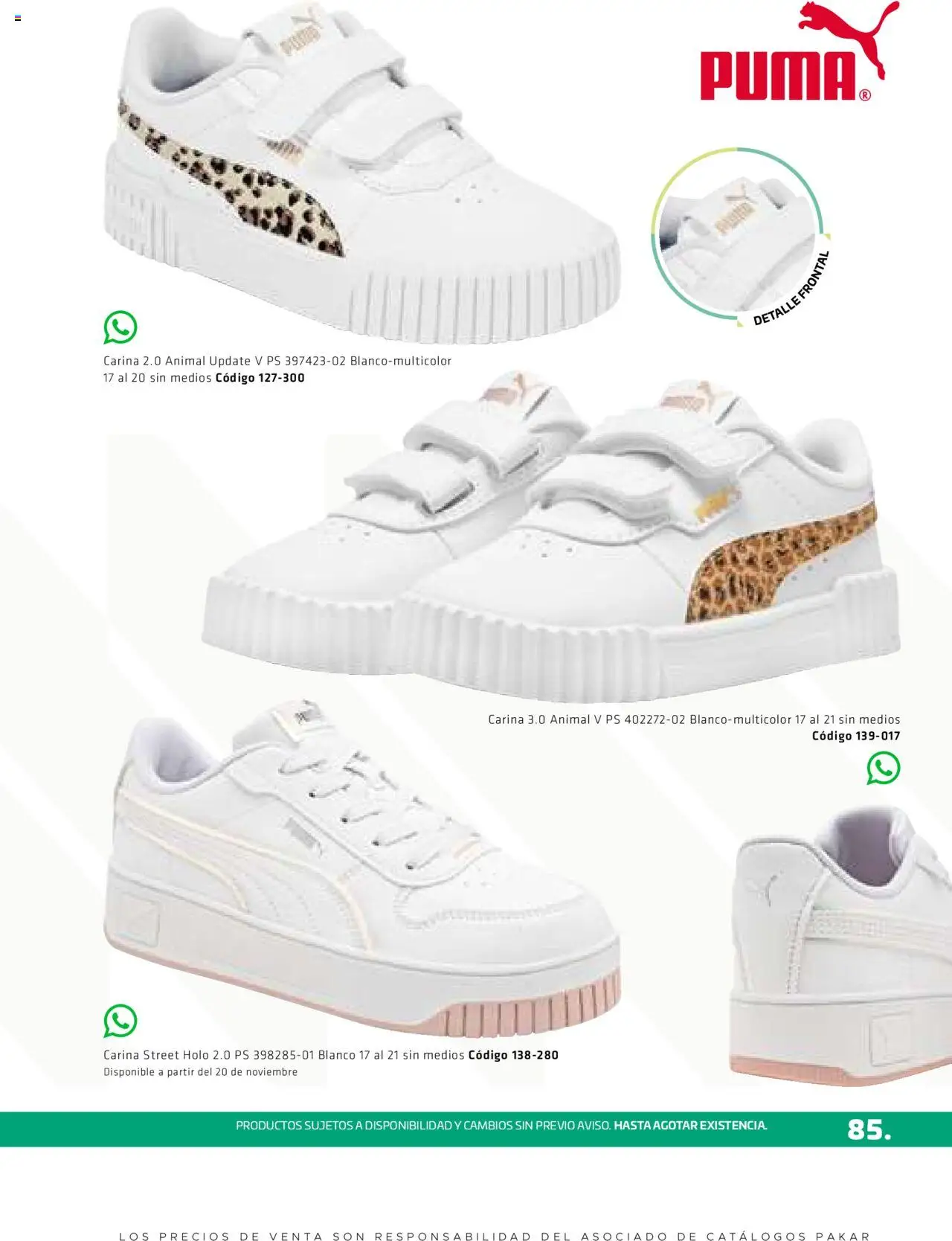 Nuevas ofertas de SC Pakar válidas en toda la República Mexicana desde el 29.08.2025. ¡Encuentra las mejores ofertas en SC Pakar - Catálogo Otoño Kids! | Página: 85