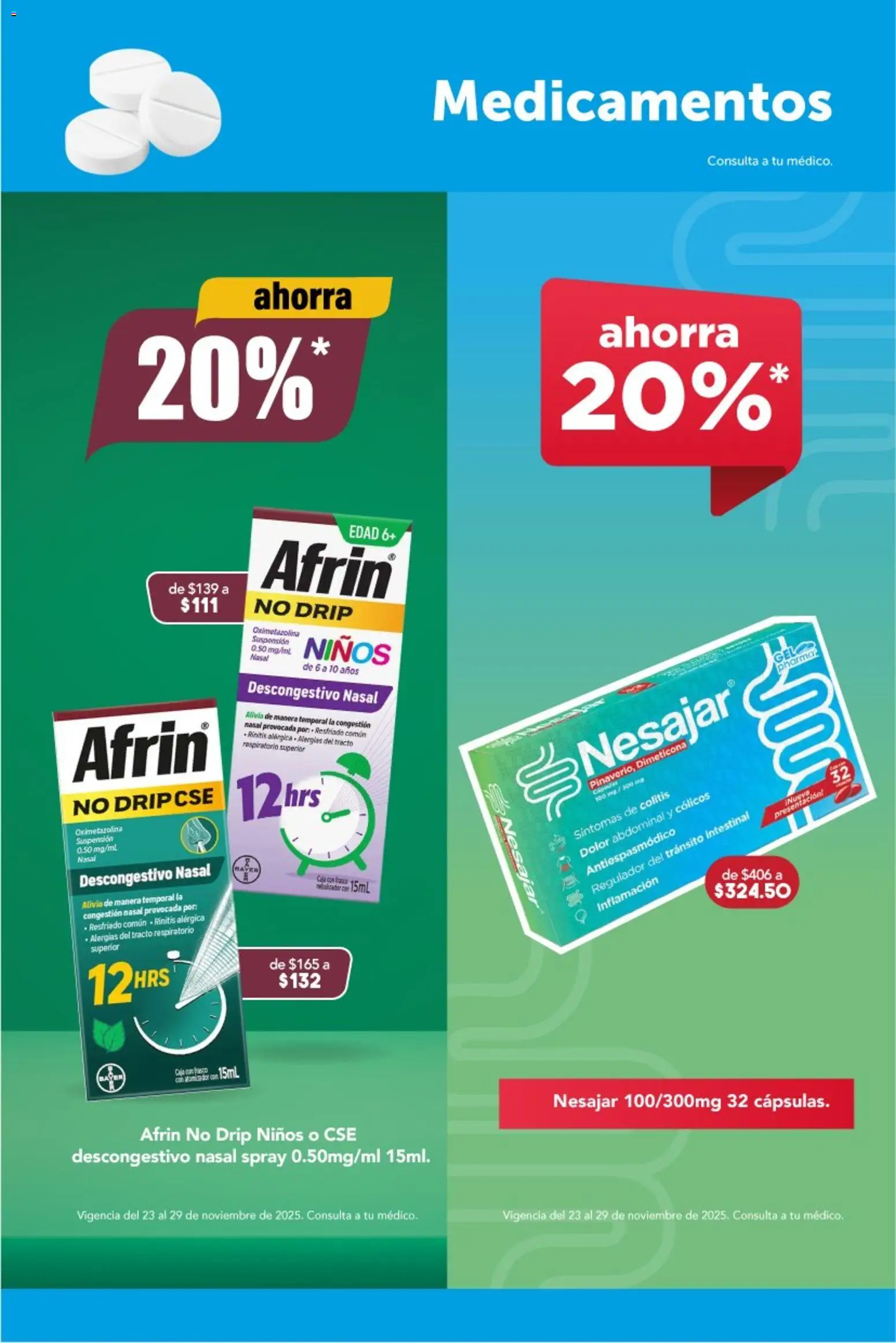 Nuevas ofertas de Farmacia San Pablo válidas en toda la República Mexicana desde el 23.11.2025. ¡Encuentra las mejores ofertas en Farmacia San Pablo catálogo! | Página: 2 | Productos: Caja
