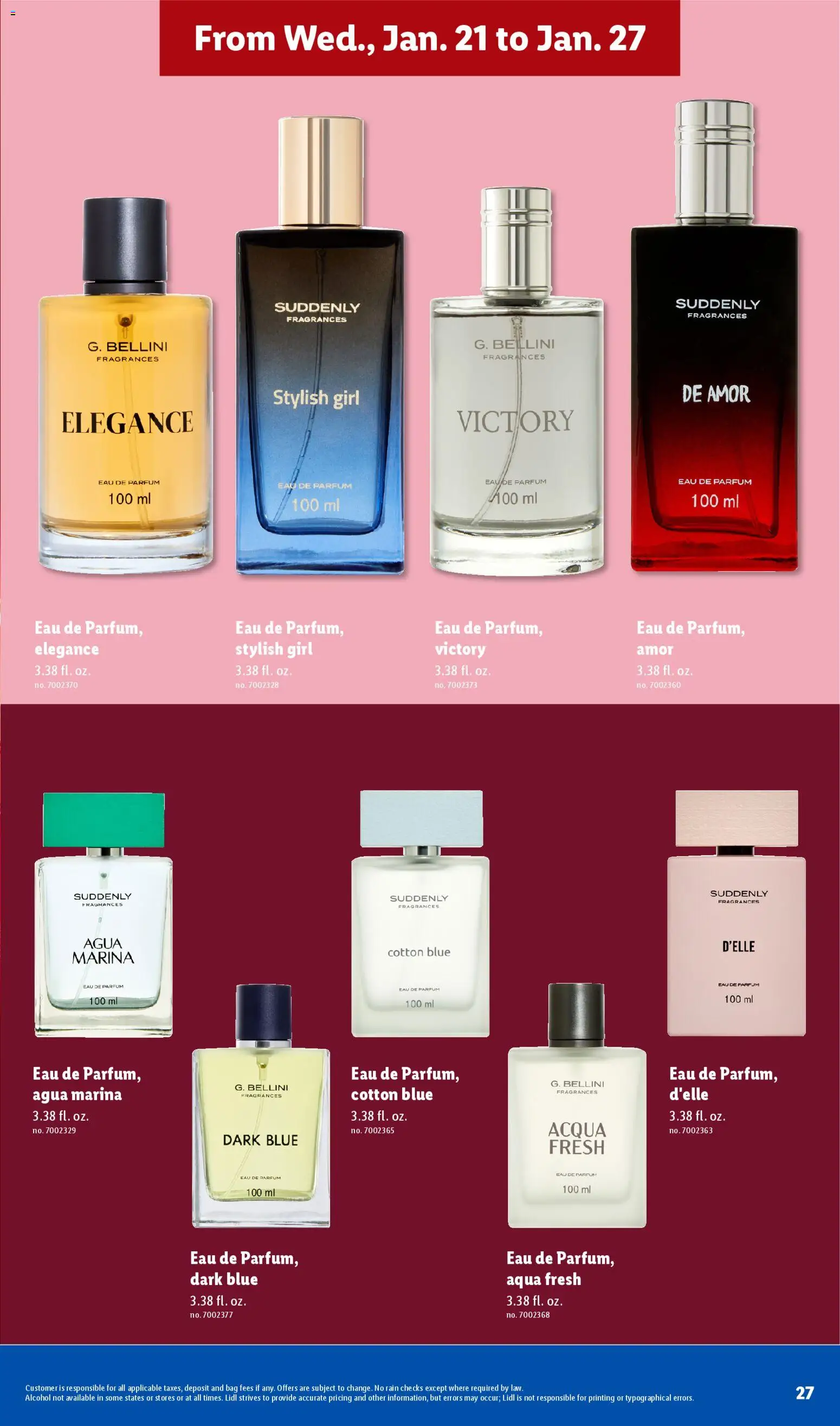 Lidl Weekly Ad - valid from 21.01.2026 | Page: 27 | Products: Bag