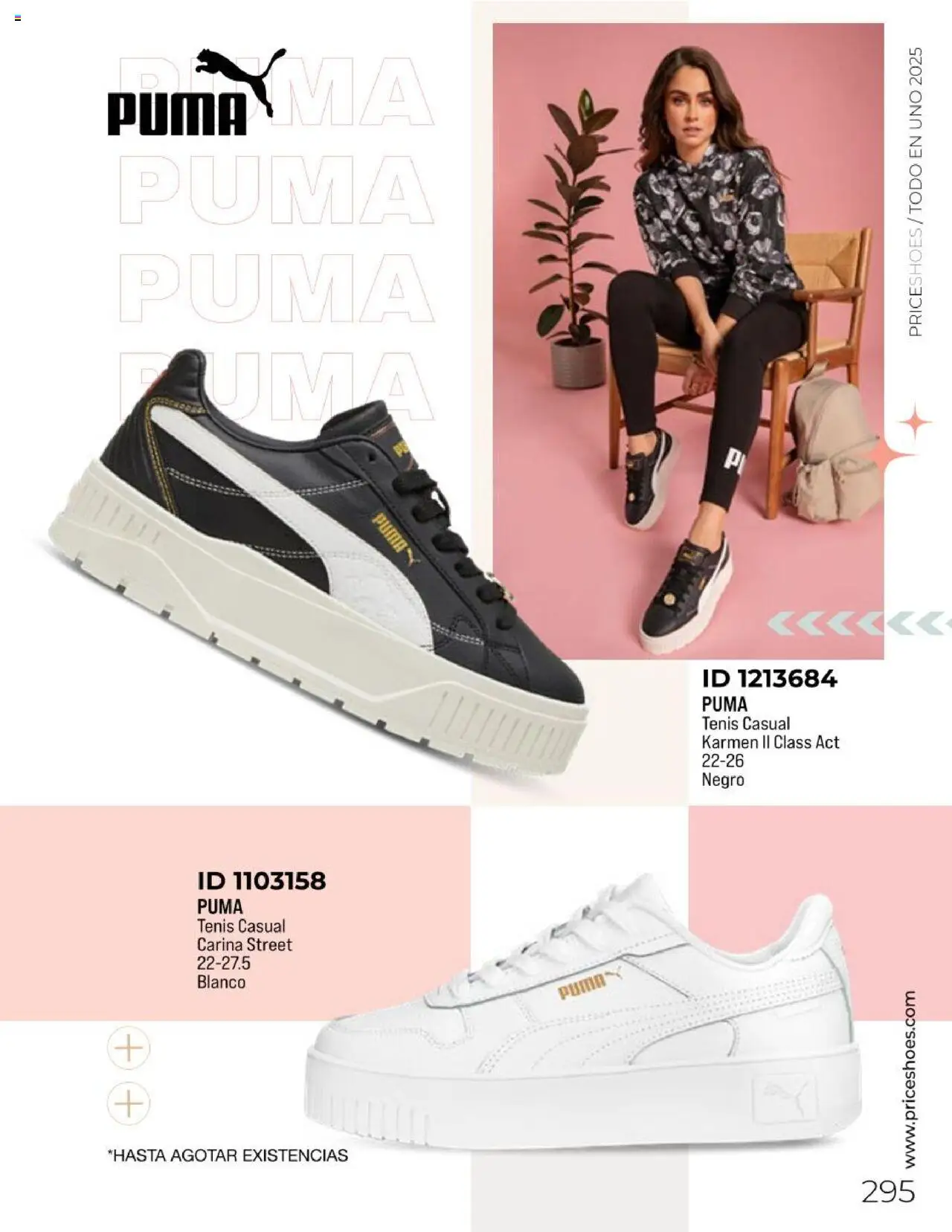 Nuevas ofertas de Price Shoes válidas en toda la República Mexicana desde el 05.05.2025. ¡Encuentra las mejores ofertas en Price Shoes catálogo Todo En 1 2025! | Página: 293 | Productos: Tenis