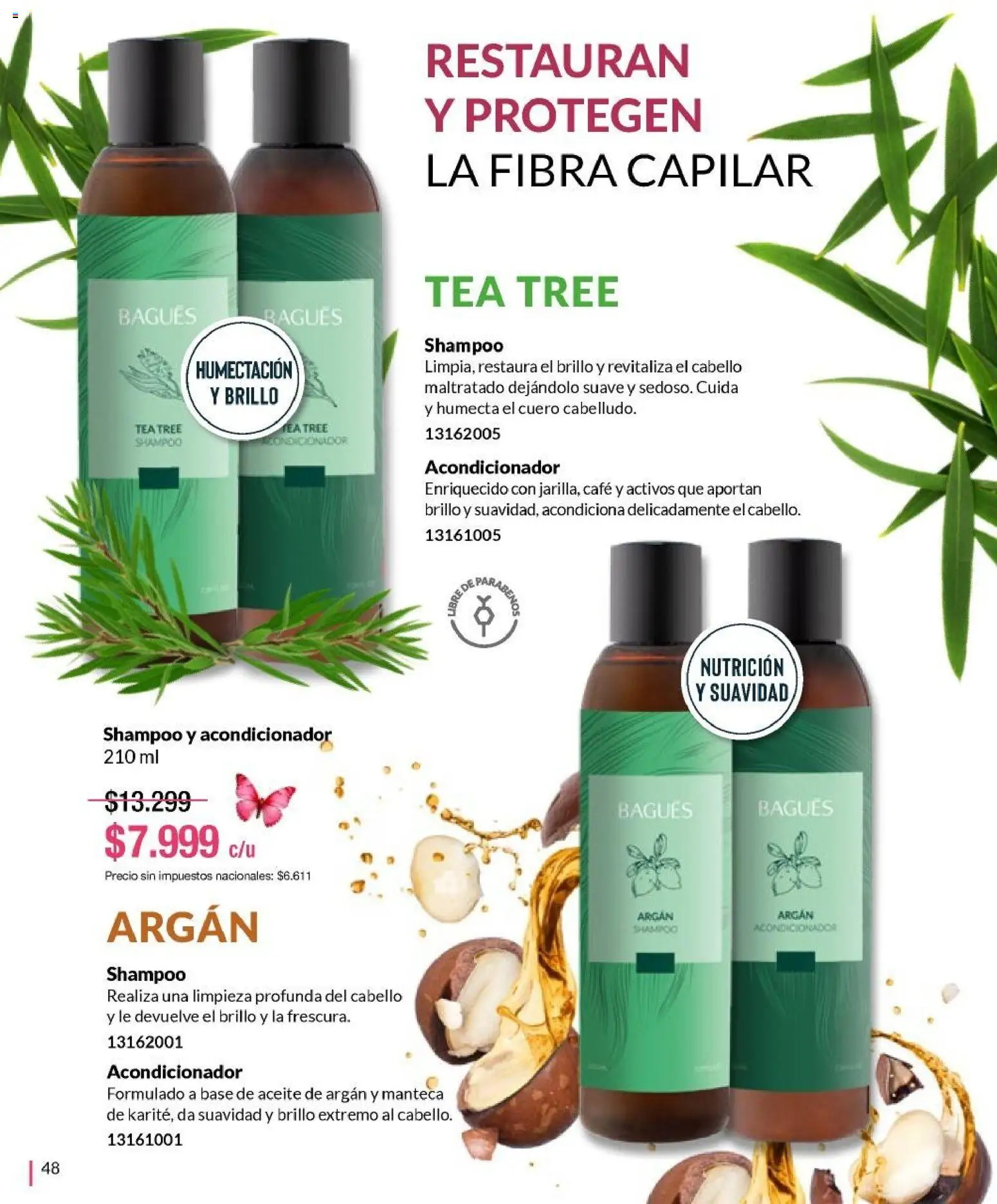 Bagués - Catálogo │ válido desde el 09.02.2026 | Página: 48 | Productos: Aceite, Acondicionador, Brillo, Manteca