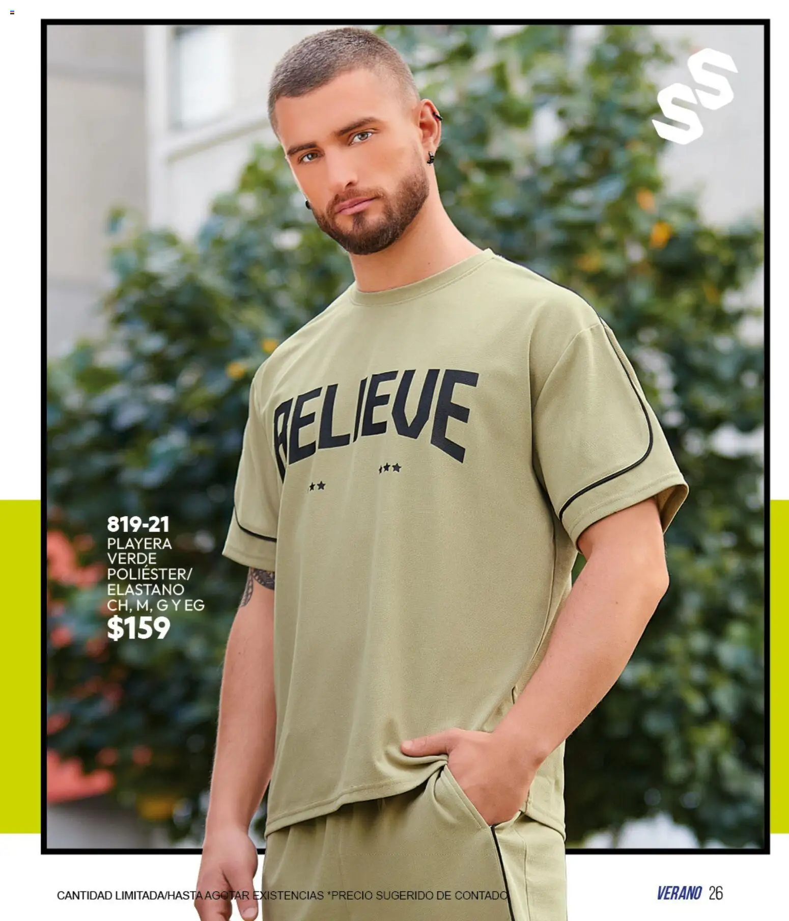 Nuevas ofertas de Cklass válidas en toda la República Mexicana desde el 05.03.2026. ¡Encuentra las mejores ofertas en Cklass catálogo Verano Sportbrands Dama! | Página: 284 | Productos: Playera