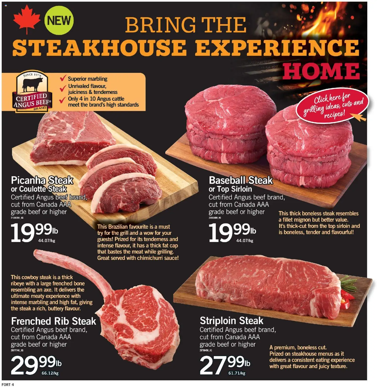 Fortinos flyer valid from 30.04.2026 | Page: 5 | Products: Beef, Cap, Grill