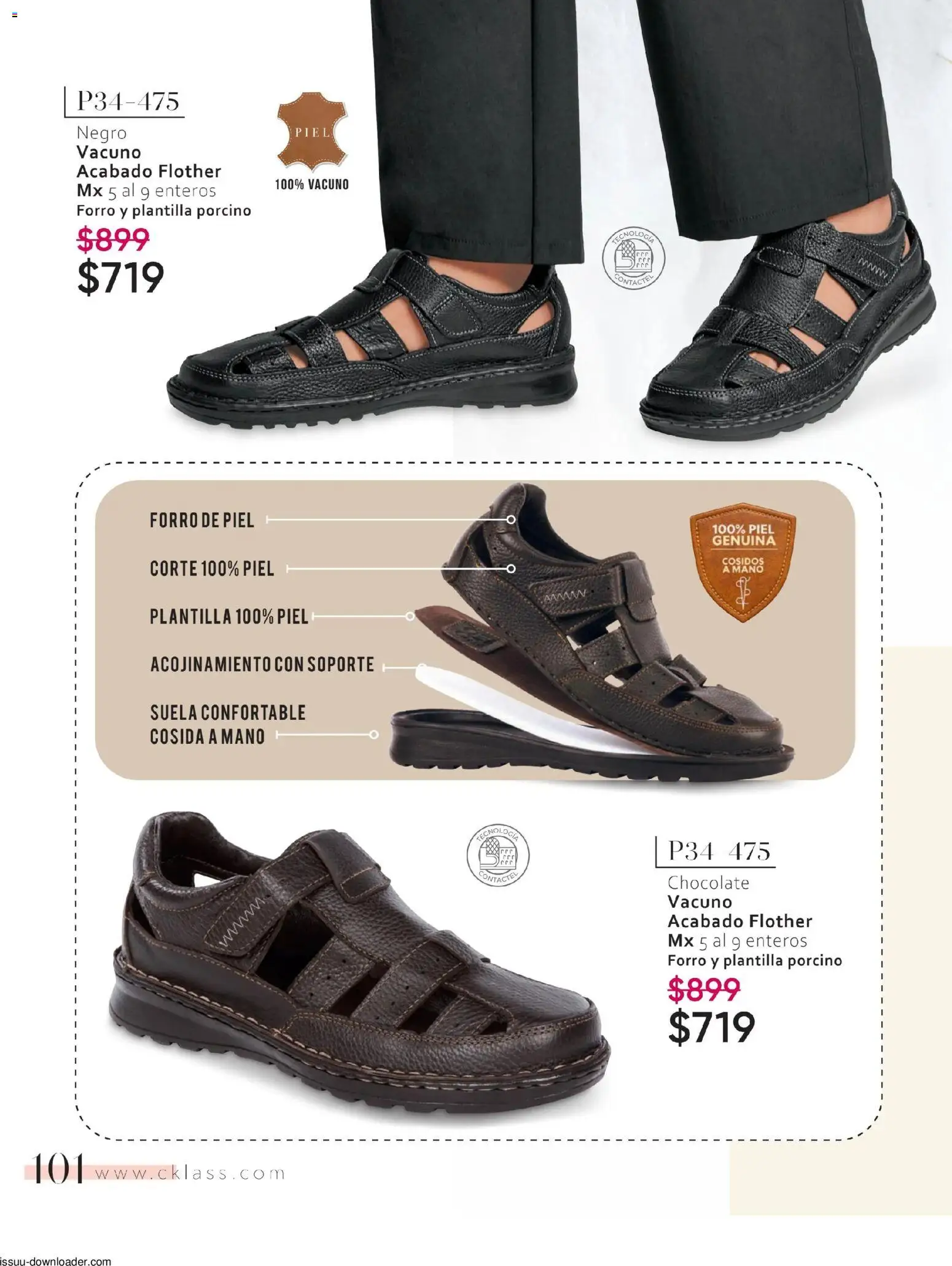 Nuevas ofertas de Cklass válidas en toda la República Mexicana desde el 26.01.2026. ¡Encuentra las mejores ofertas en Cklass catálogo Especial Calzado! | Página: 102