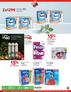 Vista previa de City Club catálogo, nuevo folleto de la tienda, válido en México a partir del 01.12.2025 | Página: 33 | Productos: Bolsa, Papel higiénico, Té