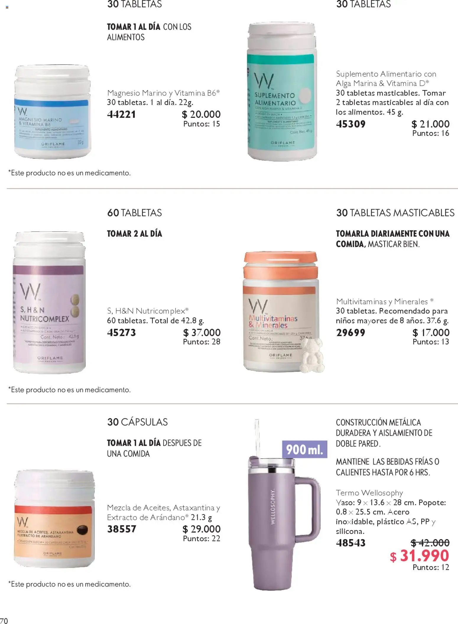 Oriflame catálogo │ válido desde el 14.02.2026 | Página: 70 | Productos: Termo