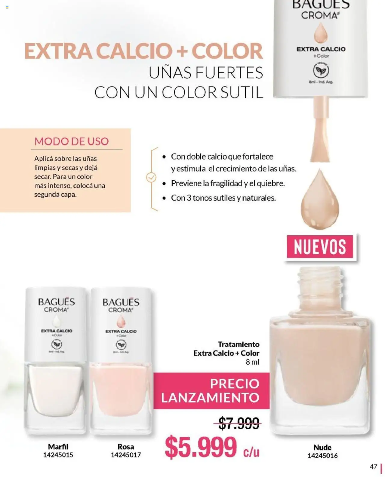Bagués catálogo │ válido desde el 01.06.2025 | Página: 47 | Productos: Sobre