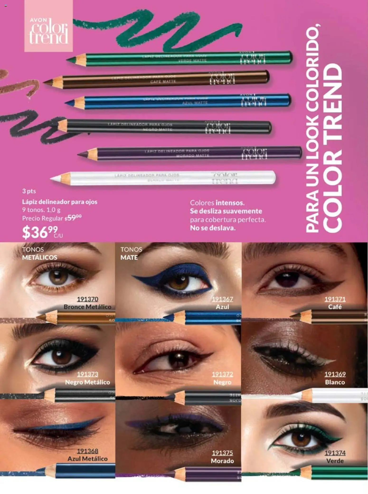 Nuevas ofertas de AVON válidas en toda la República Mexicana desde el 10.01.2026. ¡Encuentra las mejores ofertas en AVON campaña 2 2026! | Página: 72 | Productos: Café, Mate, Delineador