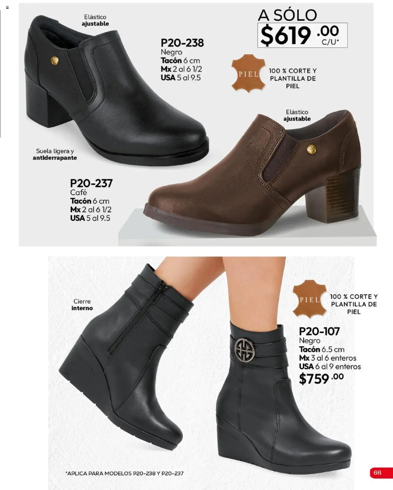 Nuevas ofertas de Cklass válidas en toda la República Mexicana desde el 16.09.2025. ¡Encuentra las mejores ofertas en Cklass - Catálogo Invierno Calzado! | Página: 67 | Productos: Café