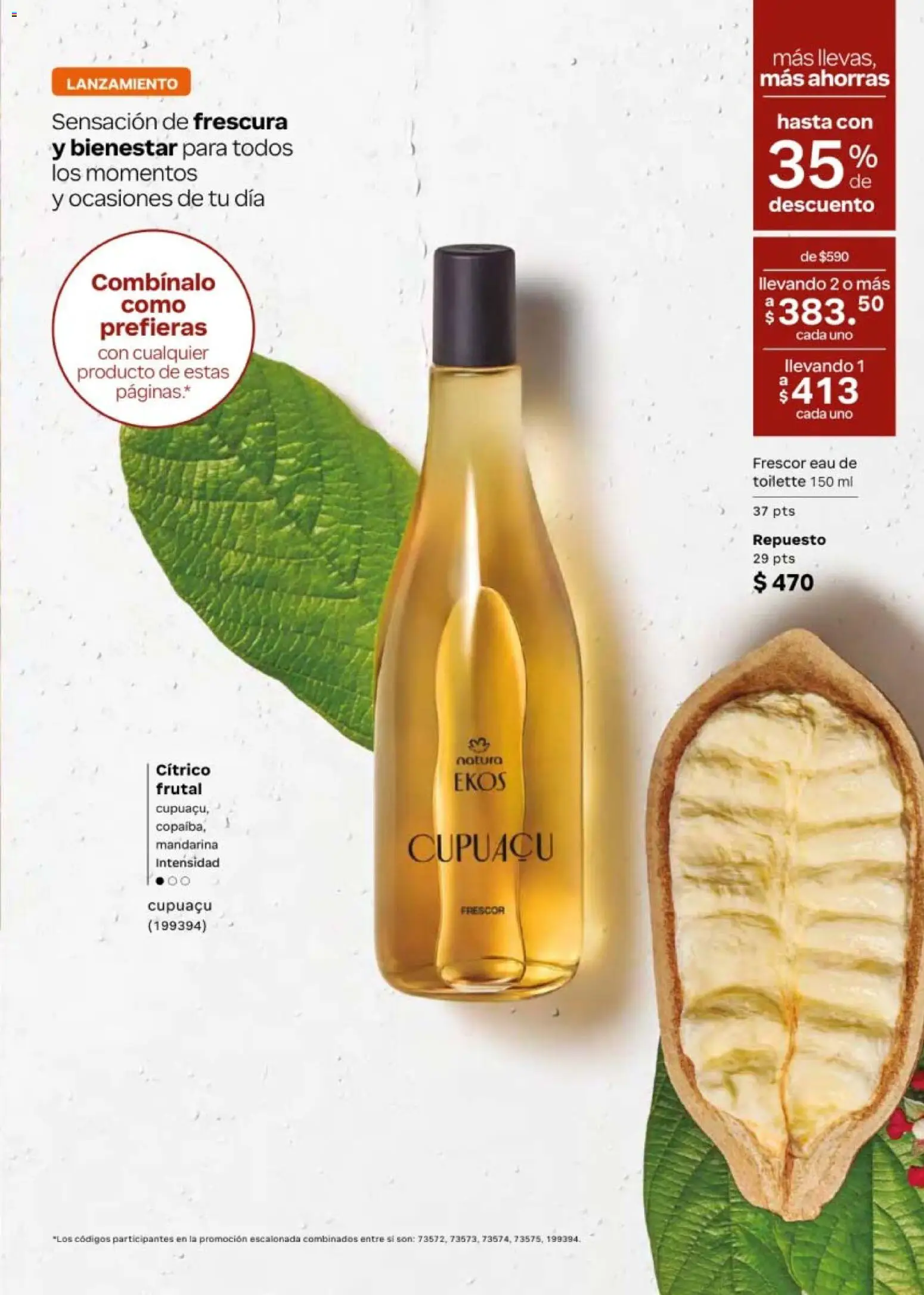 Nuevas ofertas de Natura válidas en toda la República Mexicana desde el 08.05.2026. ¡Encuentra las mejores ofertas en Natura campaña 8 2026! | Página: 50 | Productos: Eau de toilette