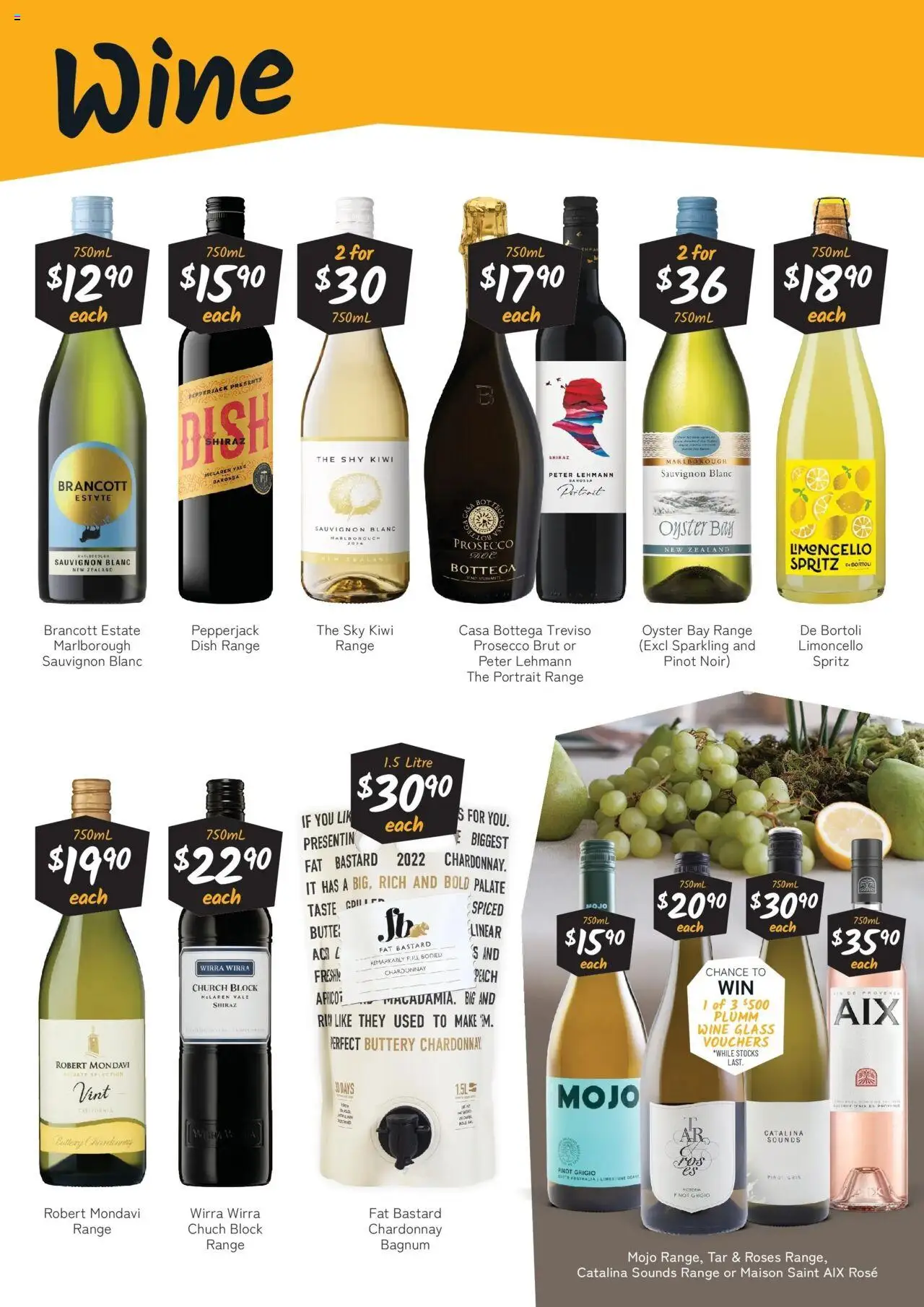 Cellarbrations catalogue - valid from 06.10.2025 | Page: 3 | Products: Battery, Wine, Peach