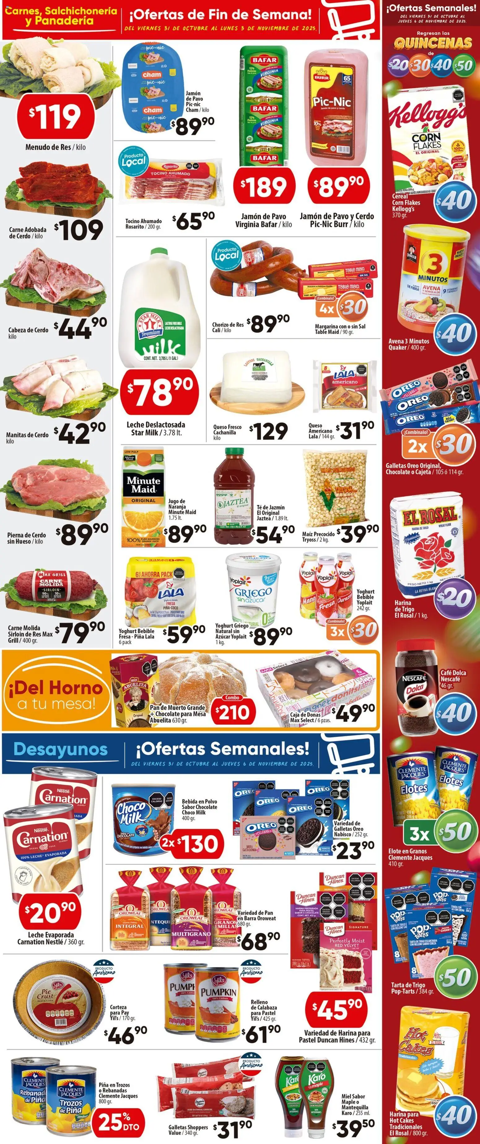 Nuevas ofertas de Calimax válidas en toda la República Mexicana desde el 31.10.2025. ¡Encuentra las mejores ofertas en Calimax folleto! | Página: 2 | Productos: Chocolate, Semillas, Jugo, Margarina