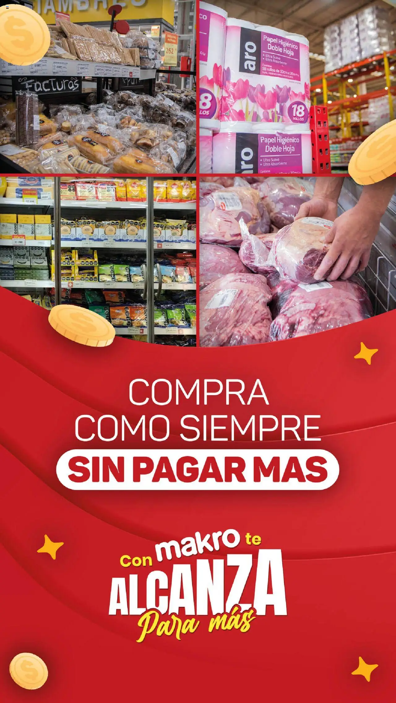 Makro ofertas │ válido desde el 25.09.2025 | Página: 9 | Productos: Papel higiénico, Té
