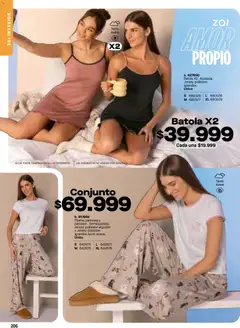Pacifika - Campaña 04 / 2026 -  Vista previa de la revista de la tienda Pacifika valido desde el 01.04.2026 | Página: 206 | Productos: Algodón, Camiseta, Conjunto, Pijama