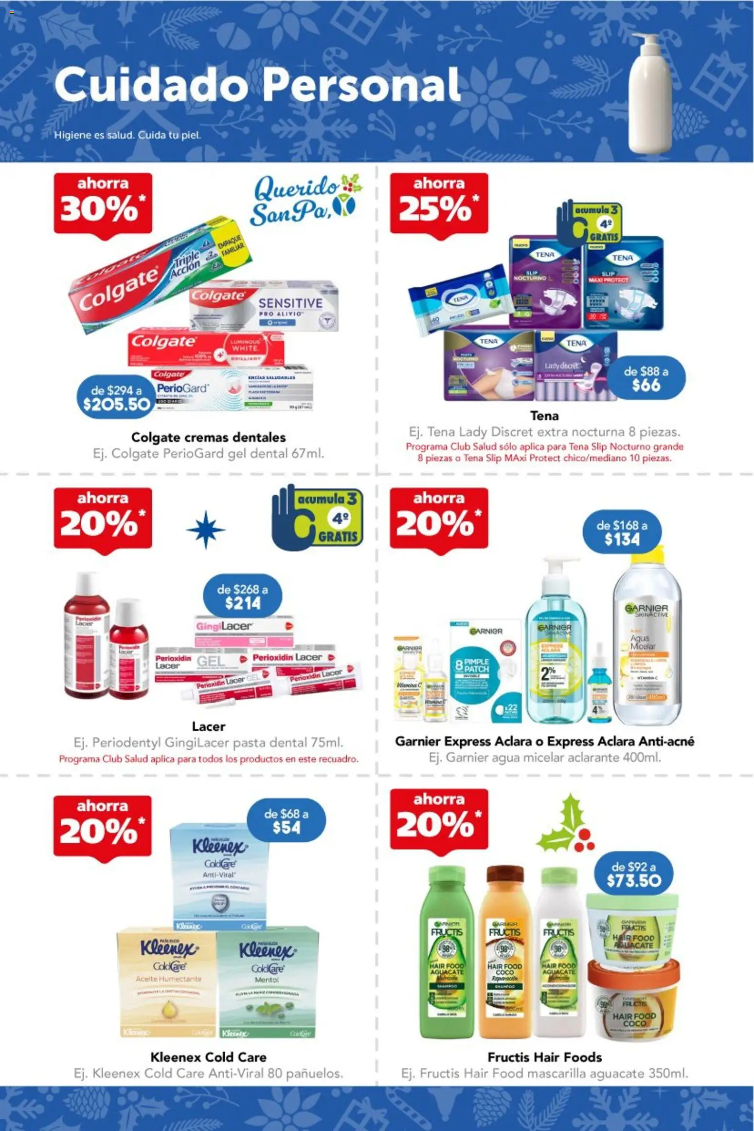 Nuevas ofertas de Farmacia San Pablo válidas en toda la República Mexicana desde el 14.12.2025. ¡Encuentra las mejores ofertas en Farmacia San Pablo catálogo! | Página: 11