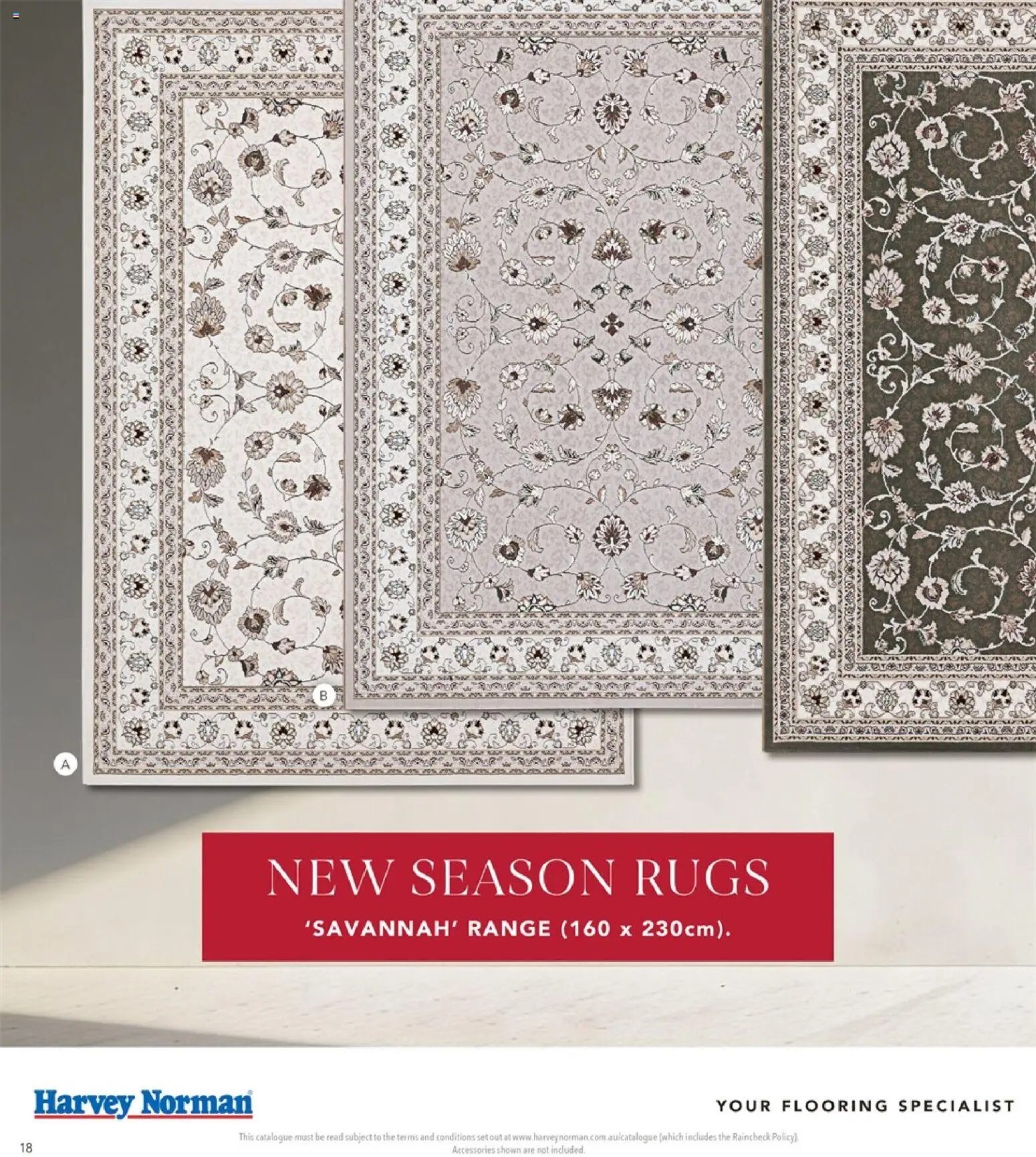 Harvey Norman catalogue - valid from 09.04.2026 | Page: 18 | Products: Flooring, Rugs, Accessories