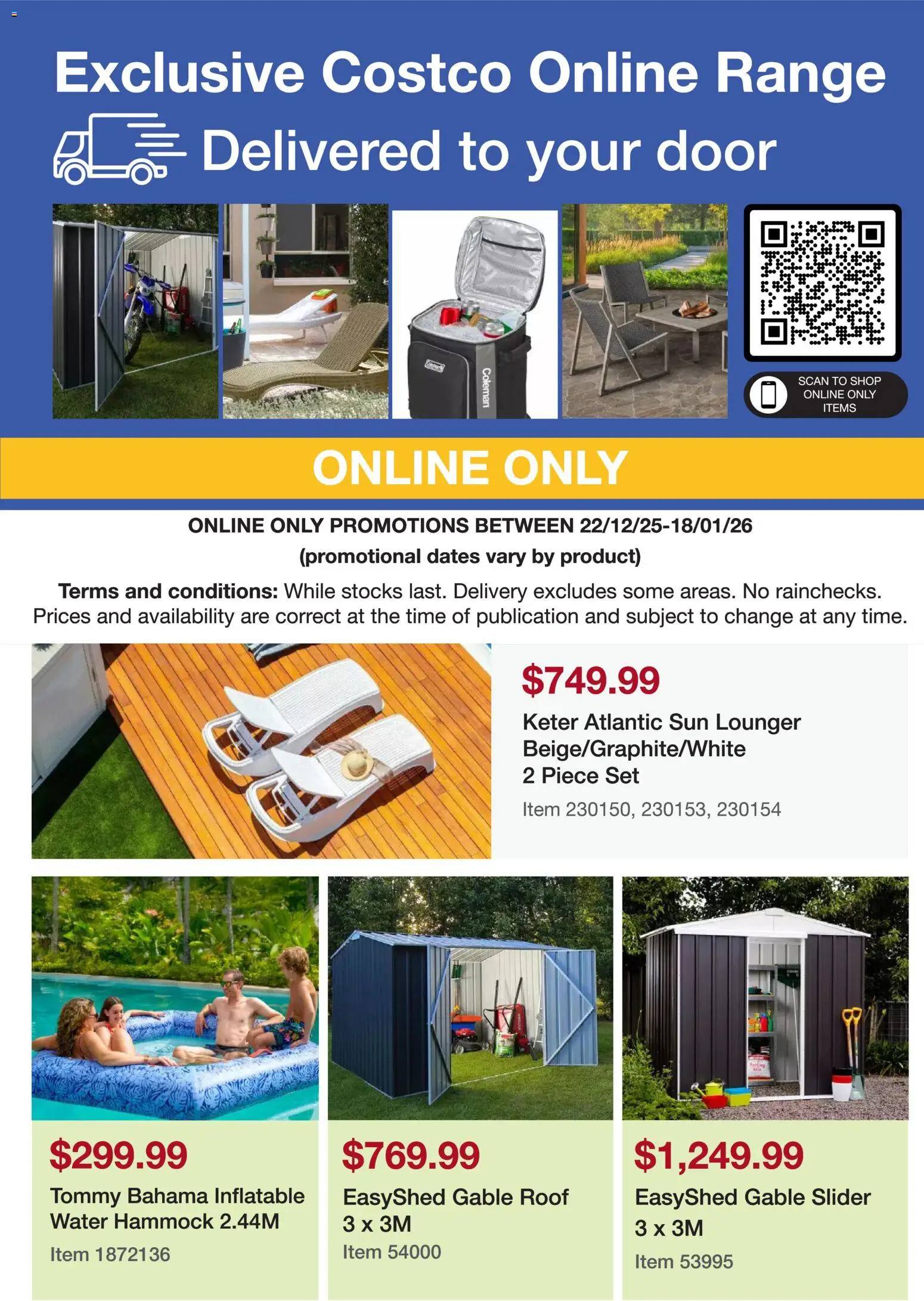 Costco catalogue - valid from 22.12.2025 | Page: 10 | Products: Door, Water