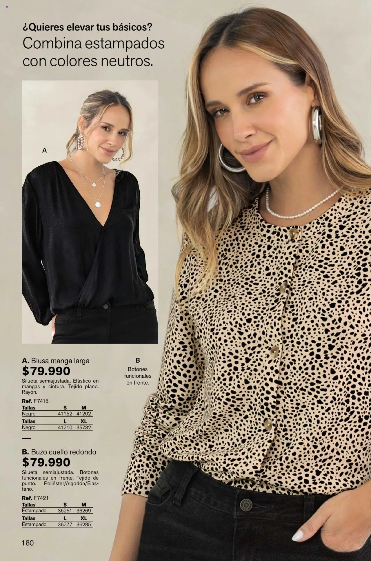Leonisa revista - valida desde el 12.09.2025 | Página: 180 | Productos: Buzo, Cuello, Blusa