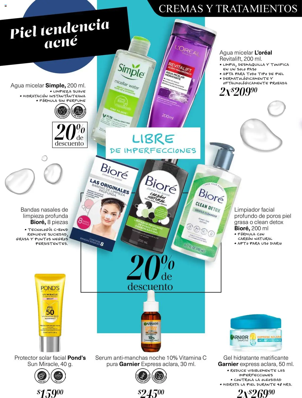 Nuevas ofertas de Soriana válidas en toda la República Mexicana desde el 10.10.2025. ¡Encuentra las mejores ofertas en Soriana - Descubre tu belleza Glowing Híper Nacional! | Página: 11 | Productos: Agua, Limpiador, Perfume, Agua micelar