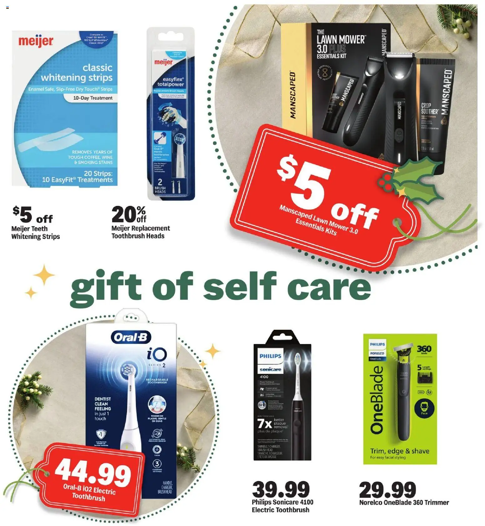 Meijer Holidays Deals - valid from 10.12.2025 | Page: 21 | Products: Trimmer, Mower, Sensor, Charger