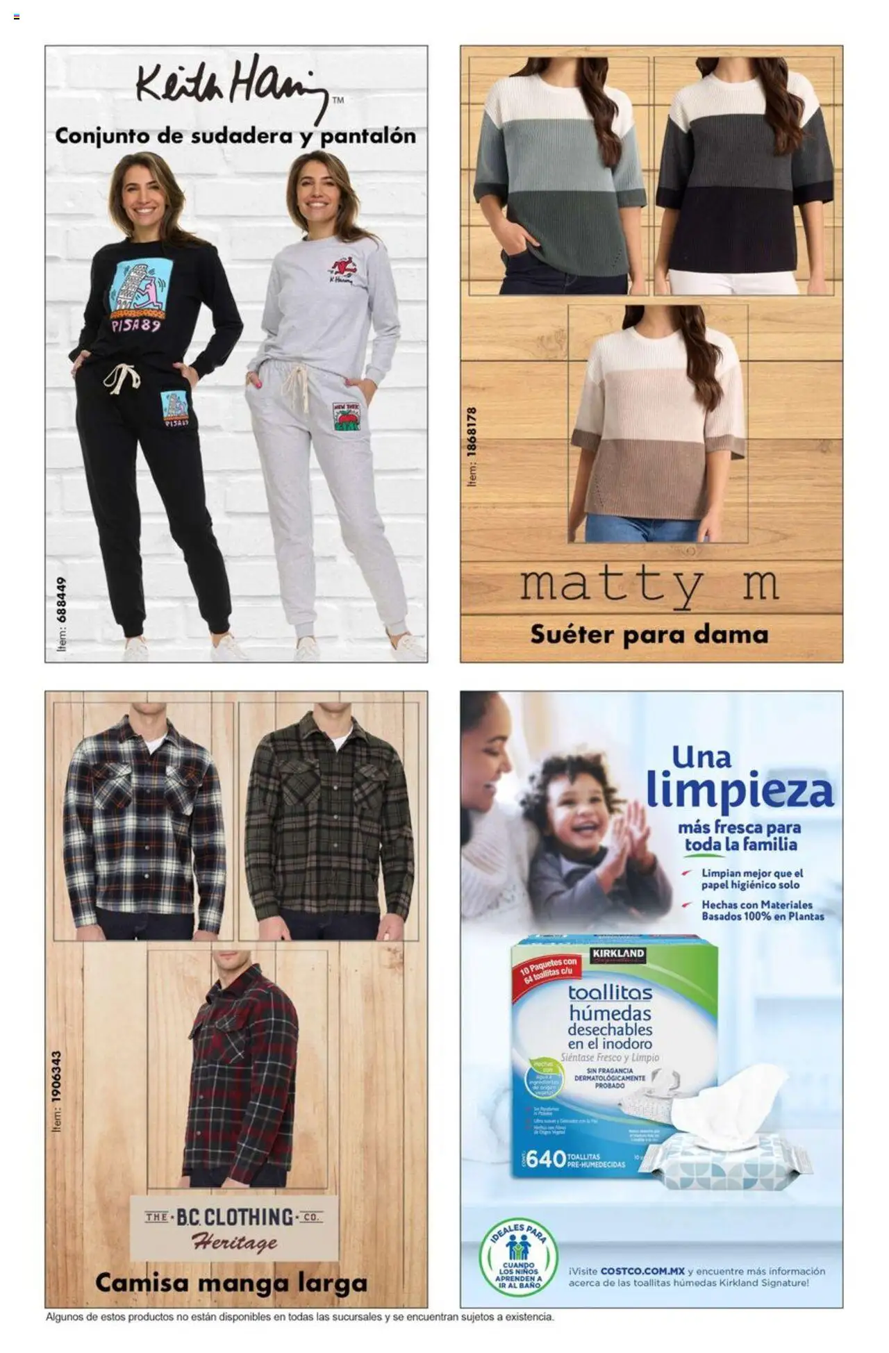 Nuevas ofertas de Costco válidas en toda la República Mexicana desde el 07.08.2025. ¡Encuentra las mejores ofertas en Costco - Catálogo Agosto! | Página: 116 | Productos: Inodoro, Suéter, Camisa, Papel higiénico