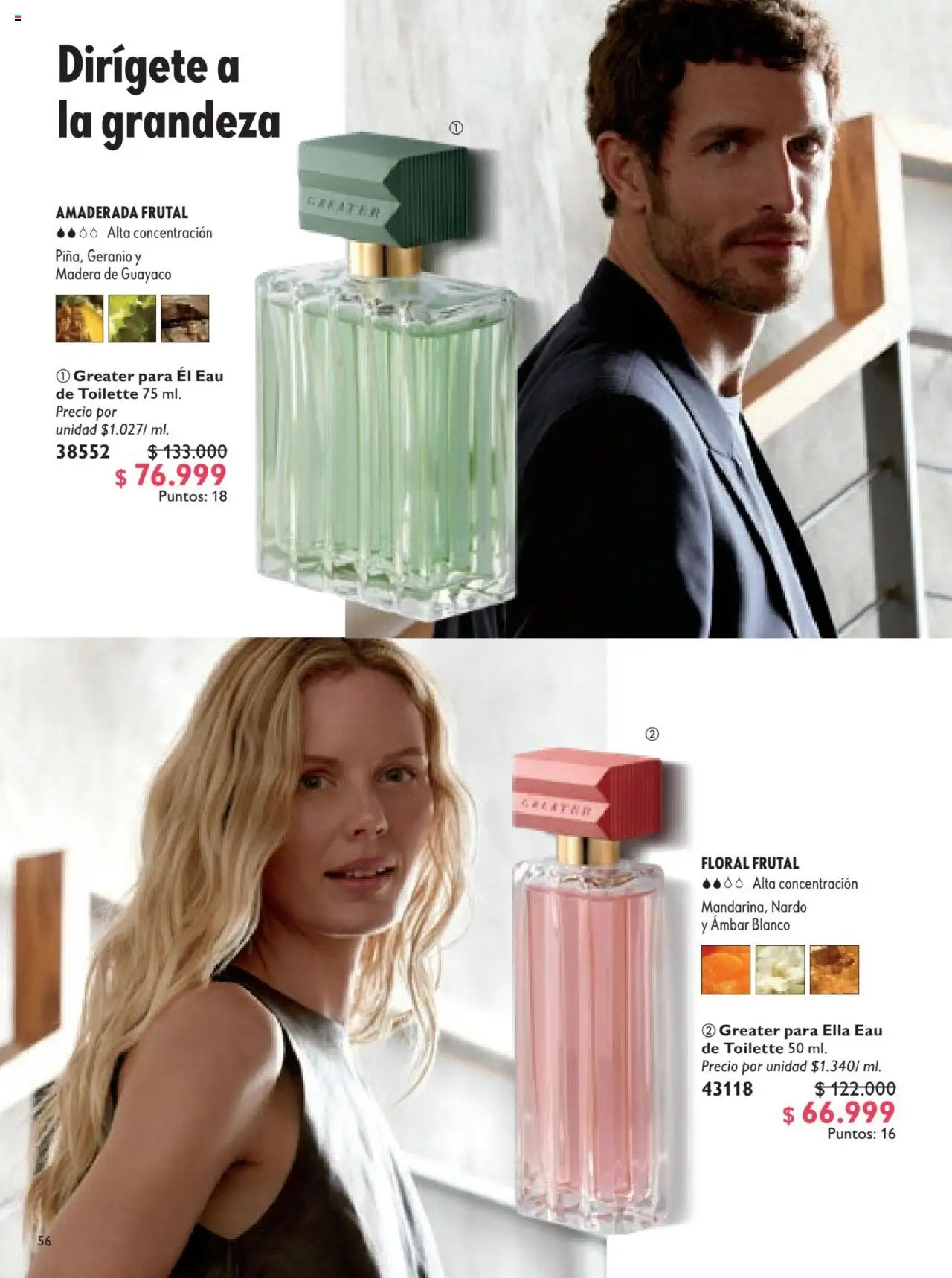 Oriflame revista - valida desde el 12.07.2025 | Página: 56 | Productos: Eau de toilette