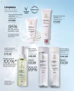 Natura revista - valida desde el 23.07.2025 | Página: 105 | Productos: Agua, Maquillaje, Mousse, Aceite