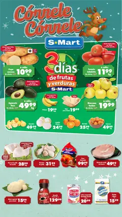 Vista previa de S-Mart folleto Matamoros, nuevo folleto de la tienda, válido en México a partir del 16.12.2025